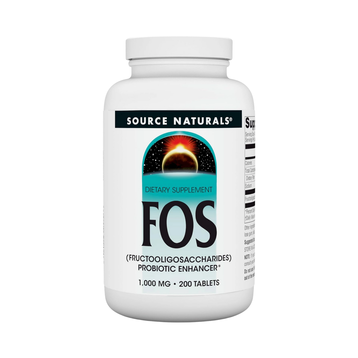 Source Naturals, FOS, 1000 Mg, 200 Tablets