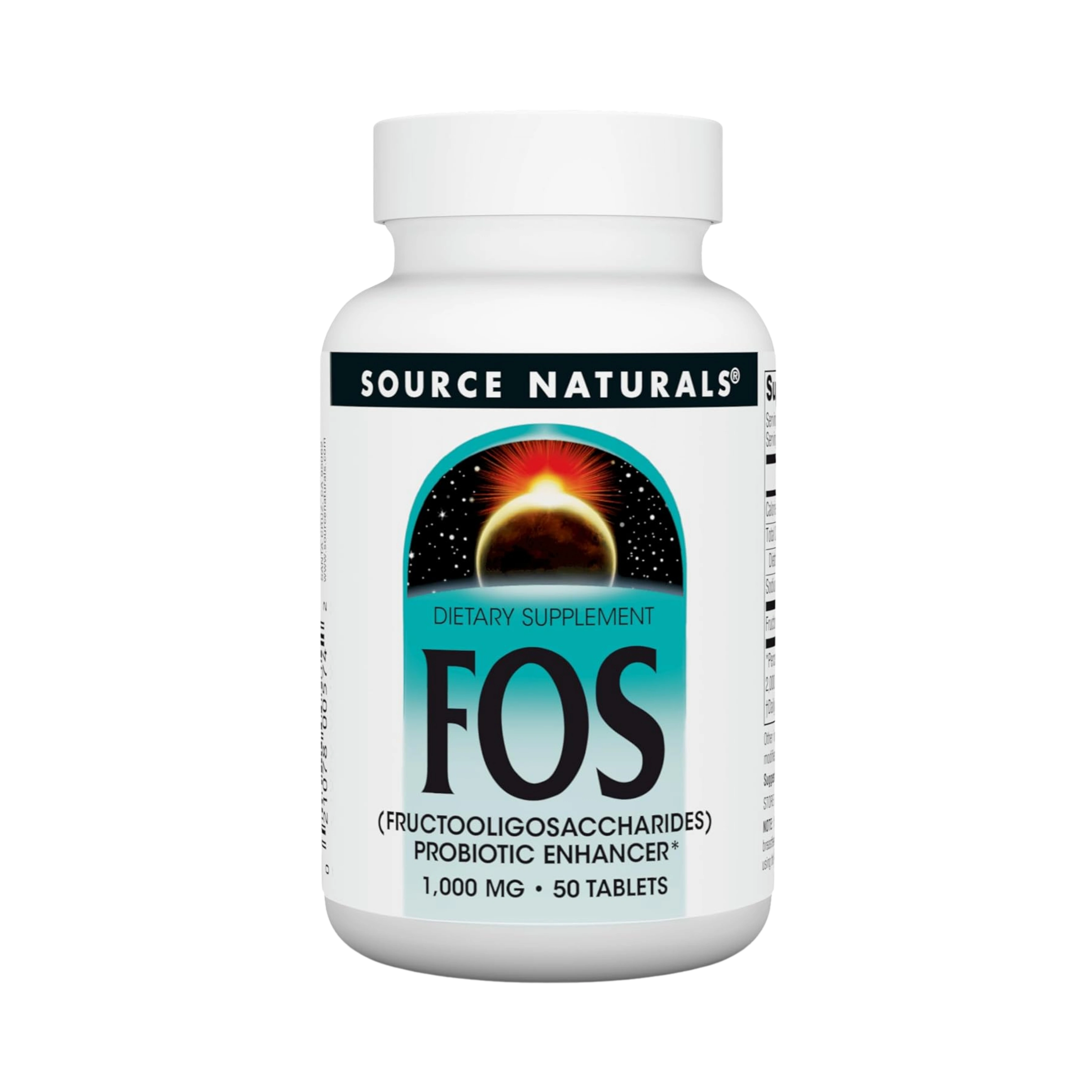 Source Naturals, FOS, 1000 Mg, 50 Tablets