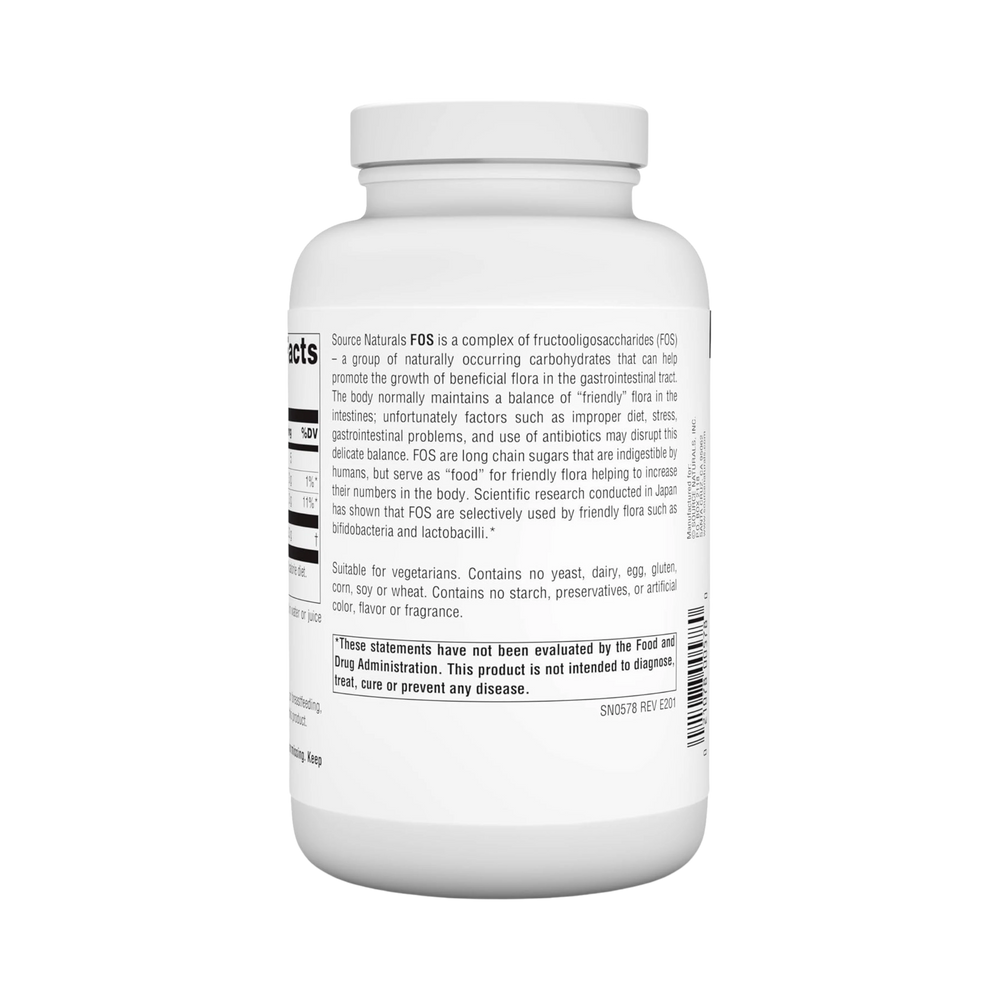 Source Naturals, FOS, 7.05 Powder