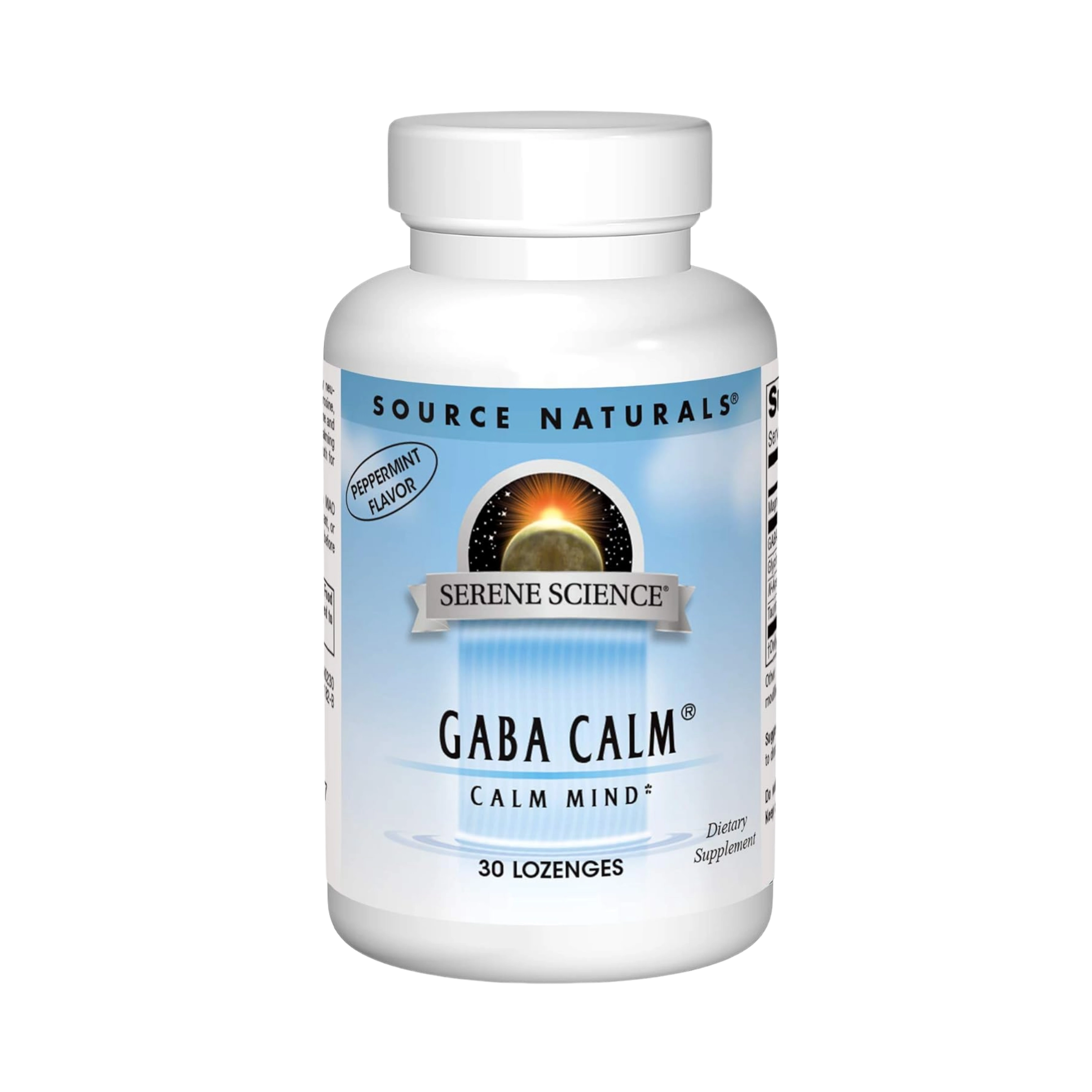 Source Naturals, GABA Calm Peppermint, 30 lozenges