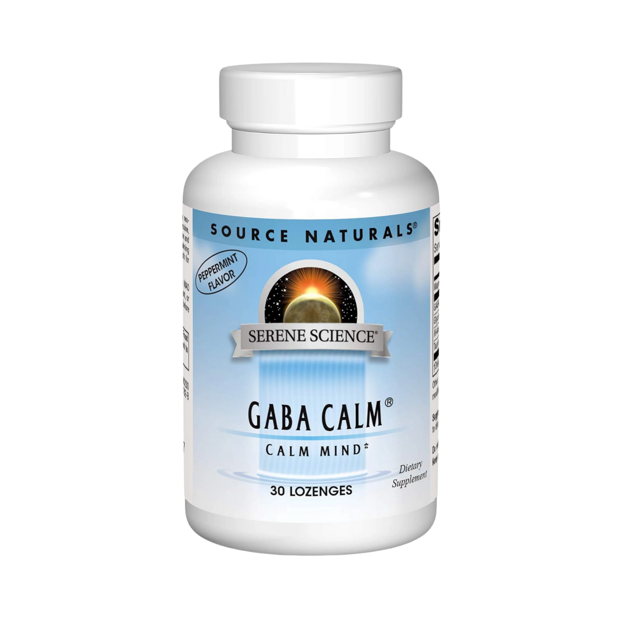Source Naturals, GABA Calm Peppermint, 30 lozenges