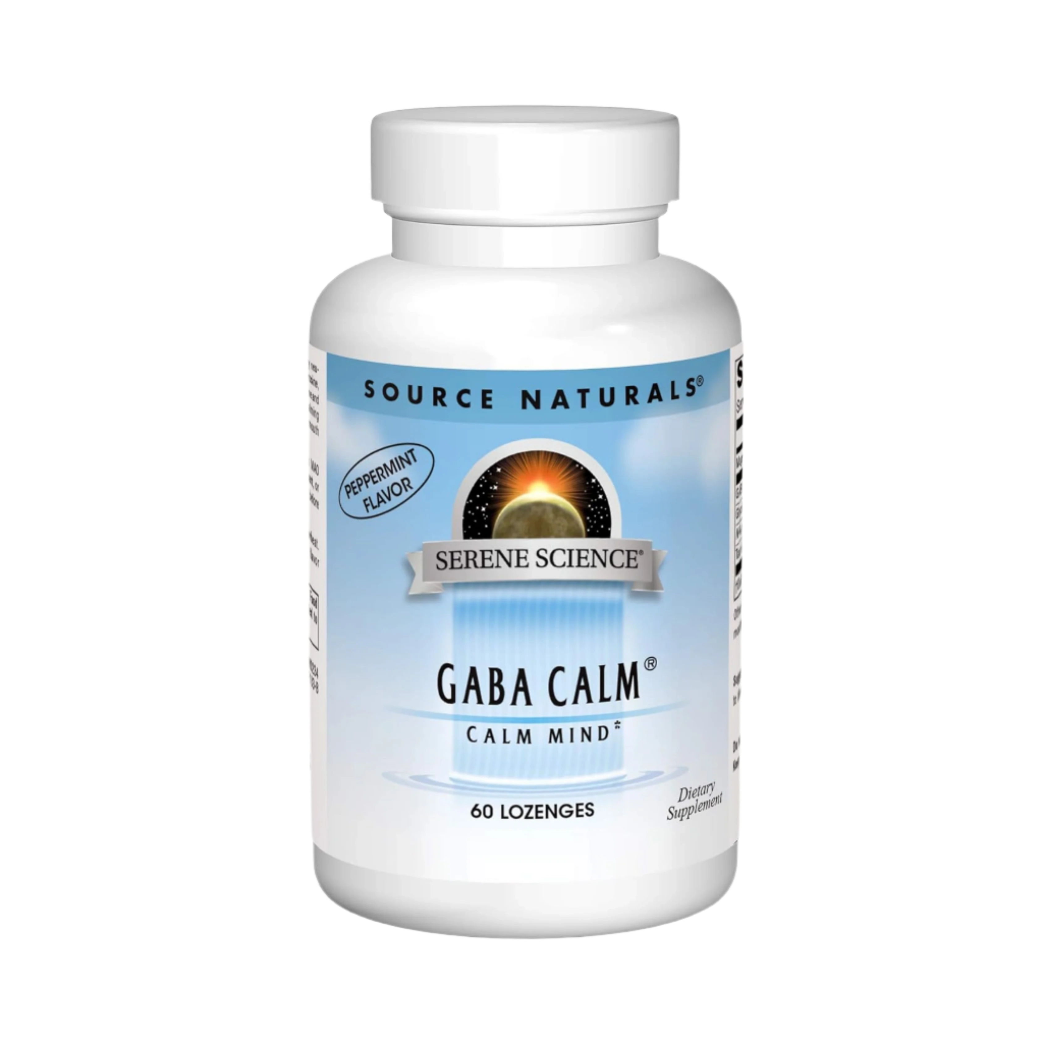 Source Naturals, GABA Calm Peppermint, 60 lozenges
