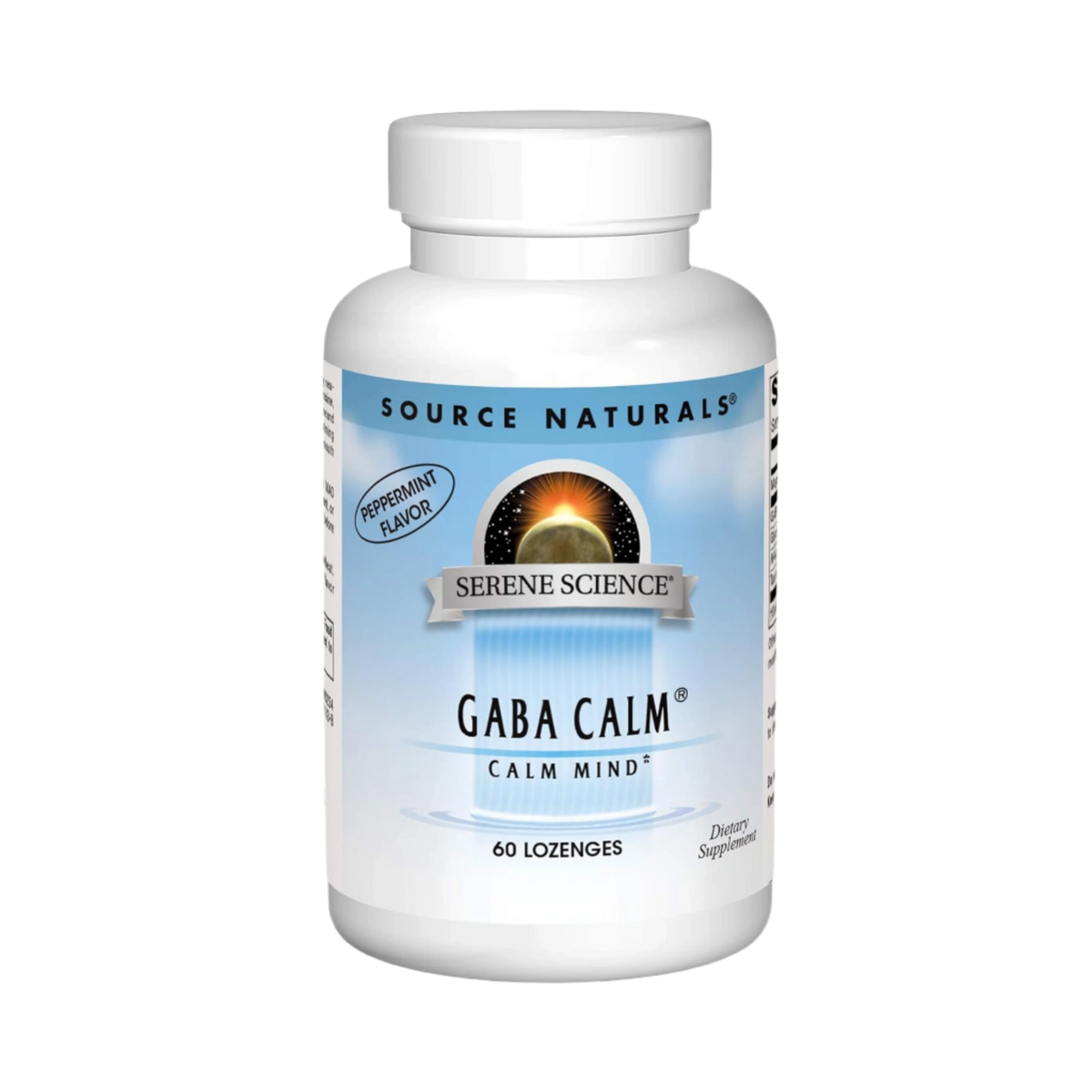 Source Naturals, GABA Calm Peppermint, 60 lozenges