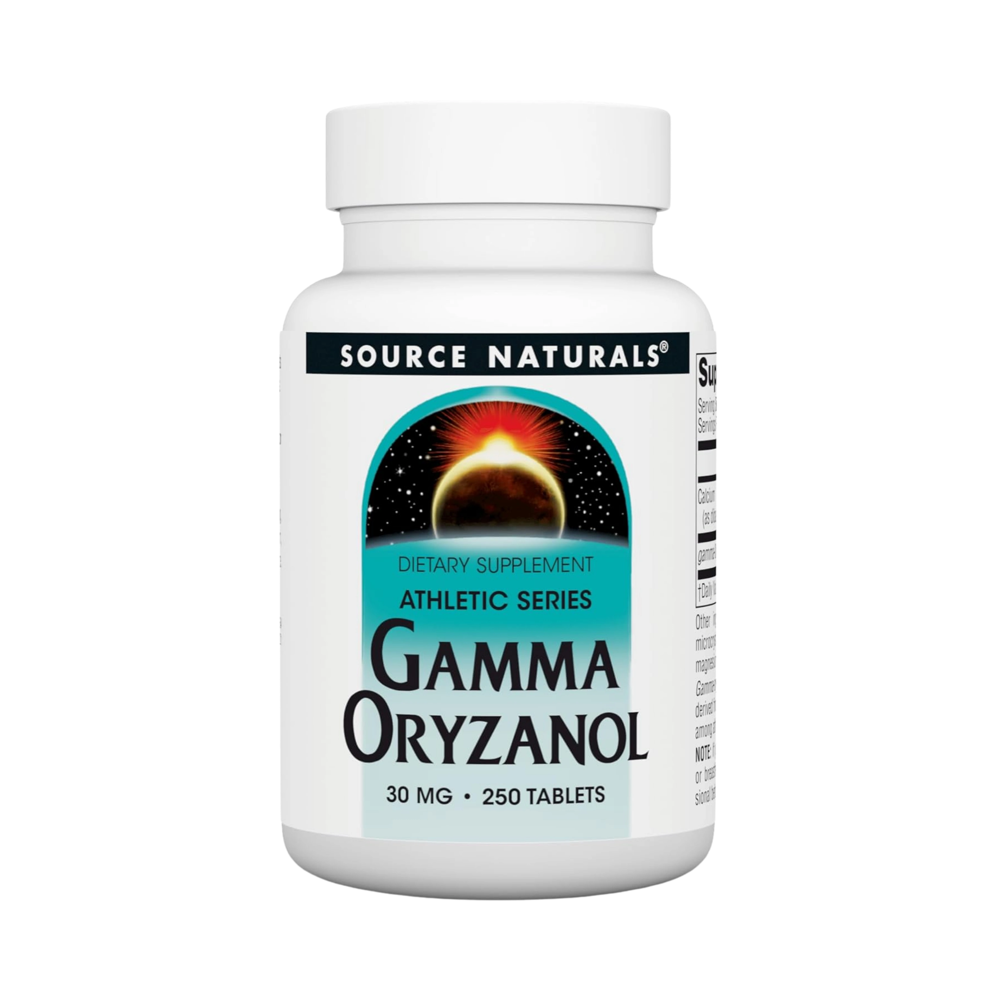 Source Naturals, Gamma Oryzanol, 30 Mg, 250 Tablets