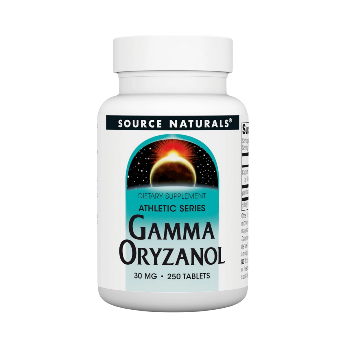Source Naturals, Gamma Oryzanol, 30 Mg, 250 Tablets
