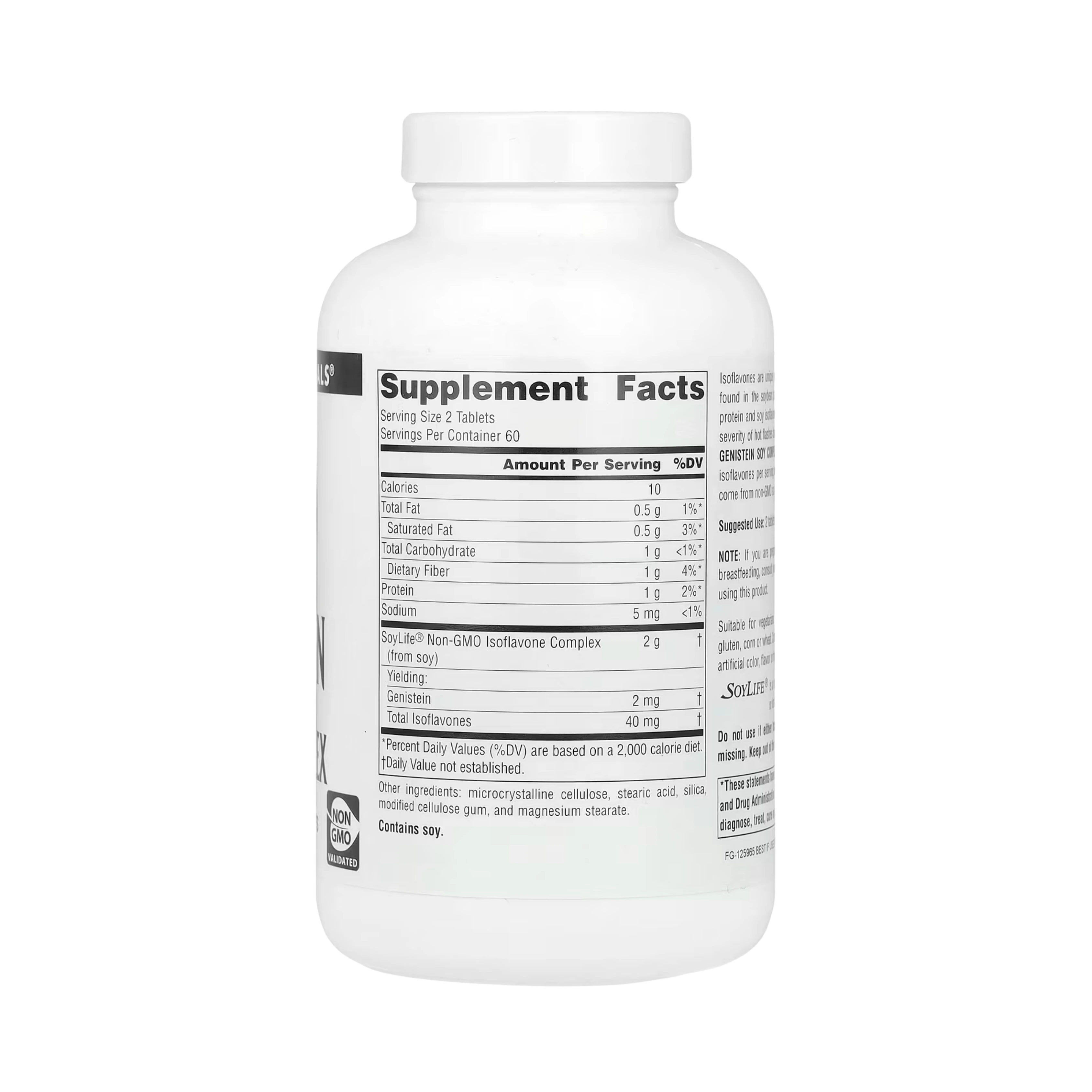 Source Naturals, Genistein Soy Complex, 1000 Mg, 120 Tablets