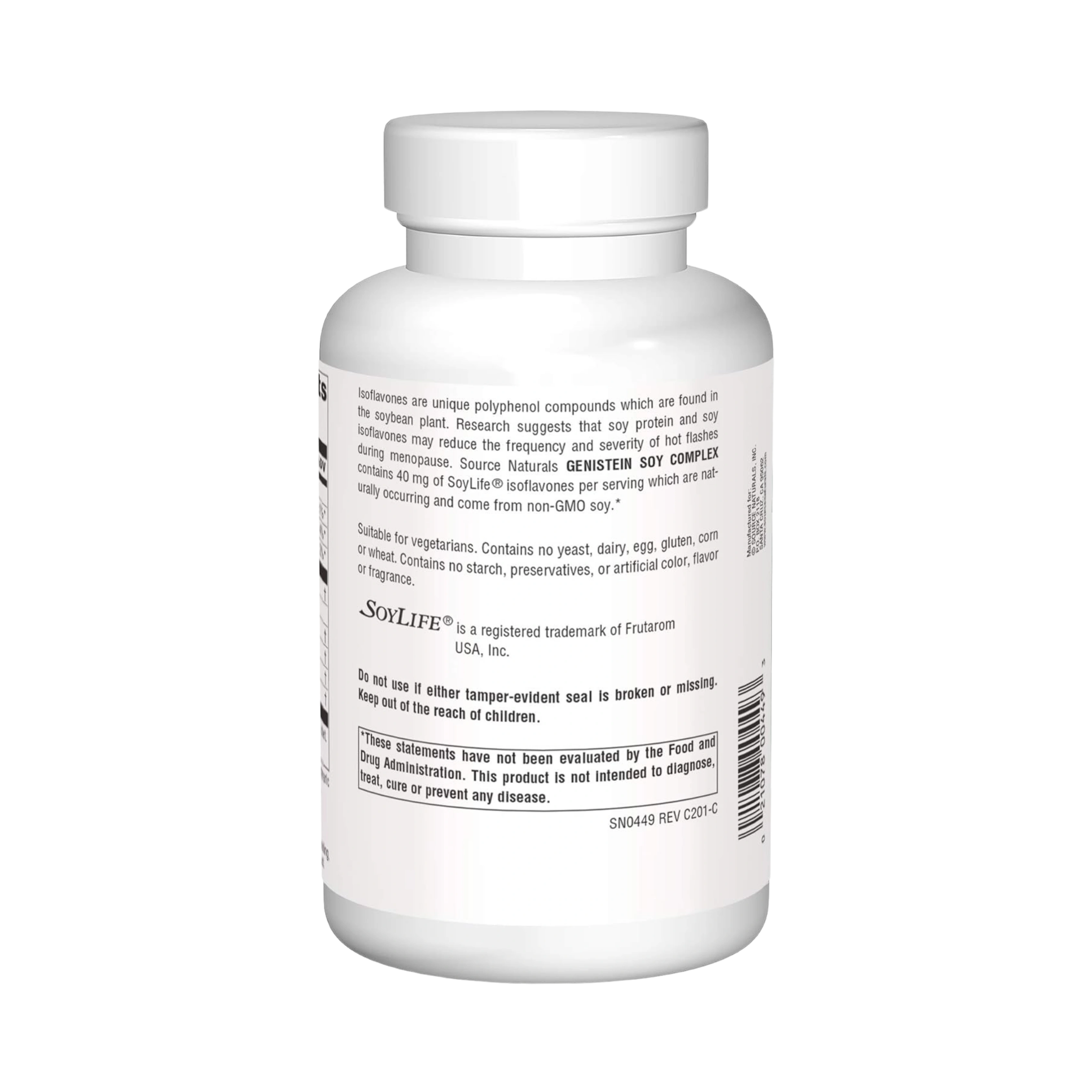 Source Naturals, Genistein Soy Complex, 1000 Mg, 240 Tablets