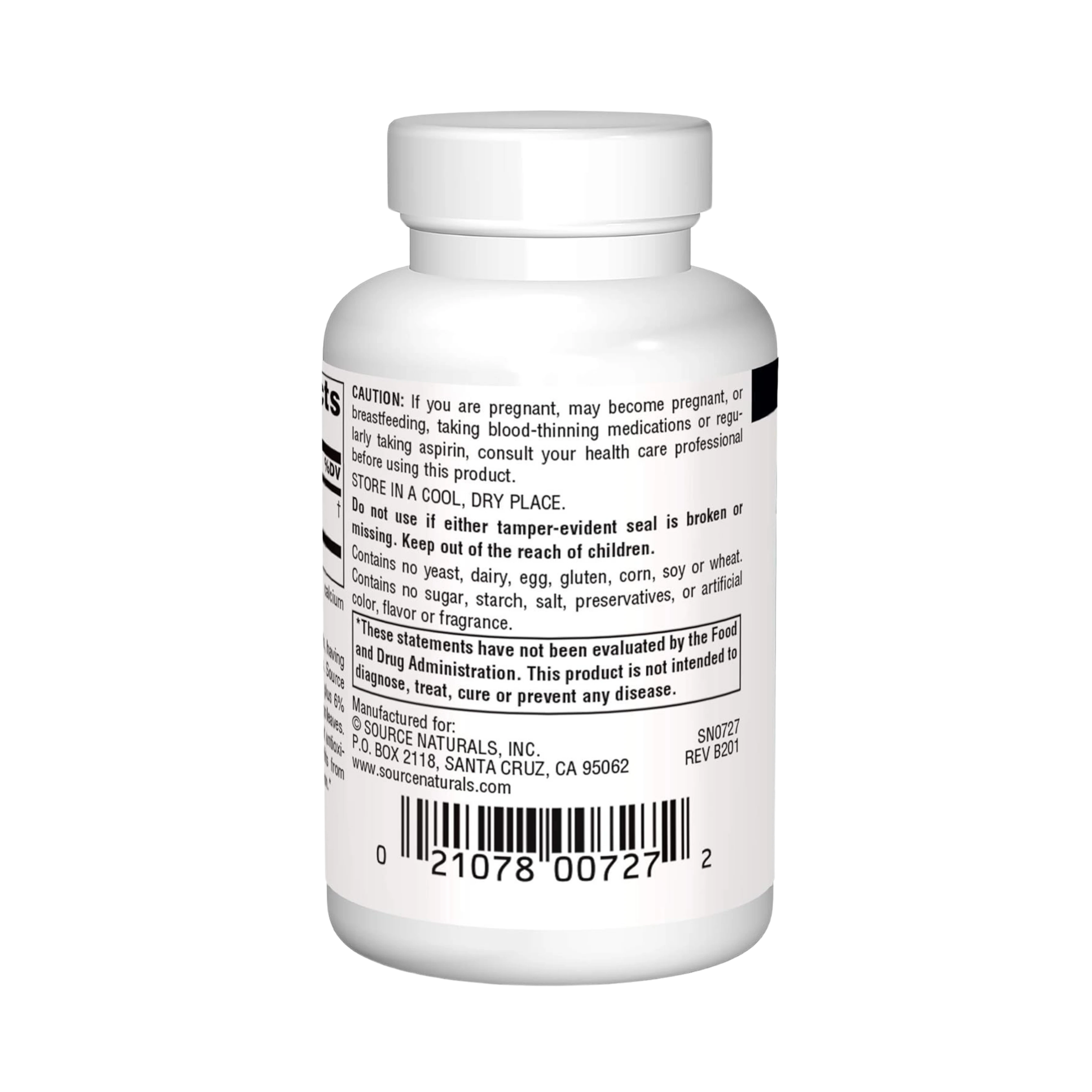 Source Naturals, Ginkgo-24, 40 Mg, 60 Tablets