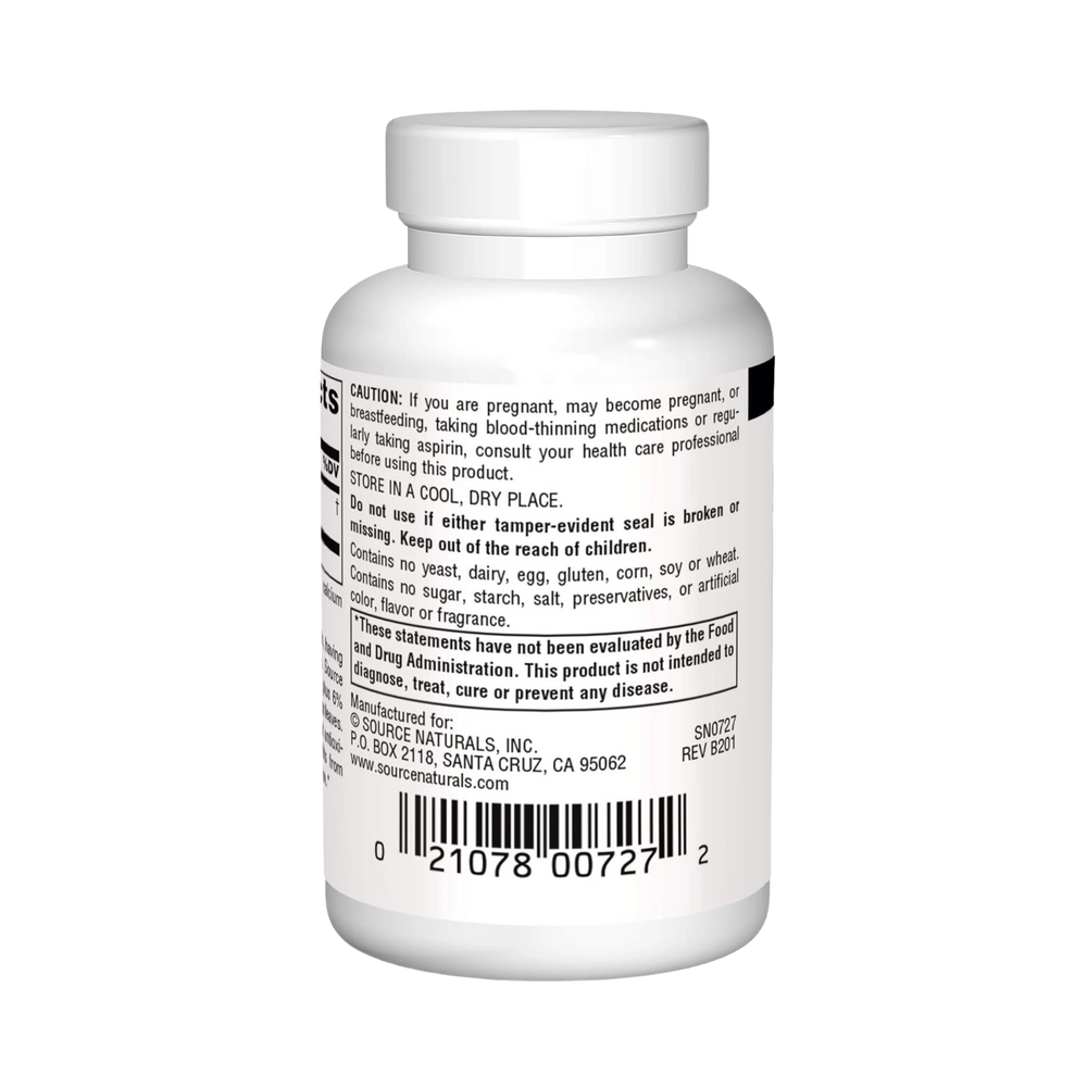 Source Naturals, Ginkgo-24, 40 Mg, 60 Tablets