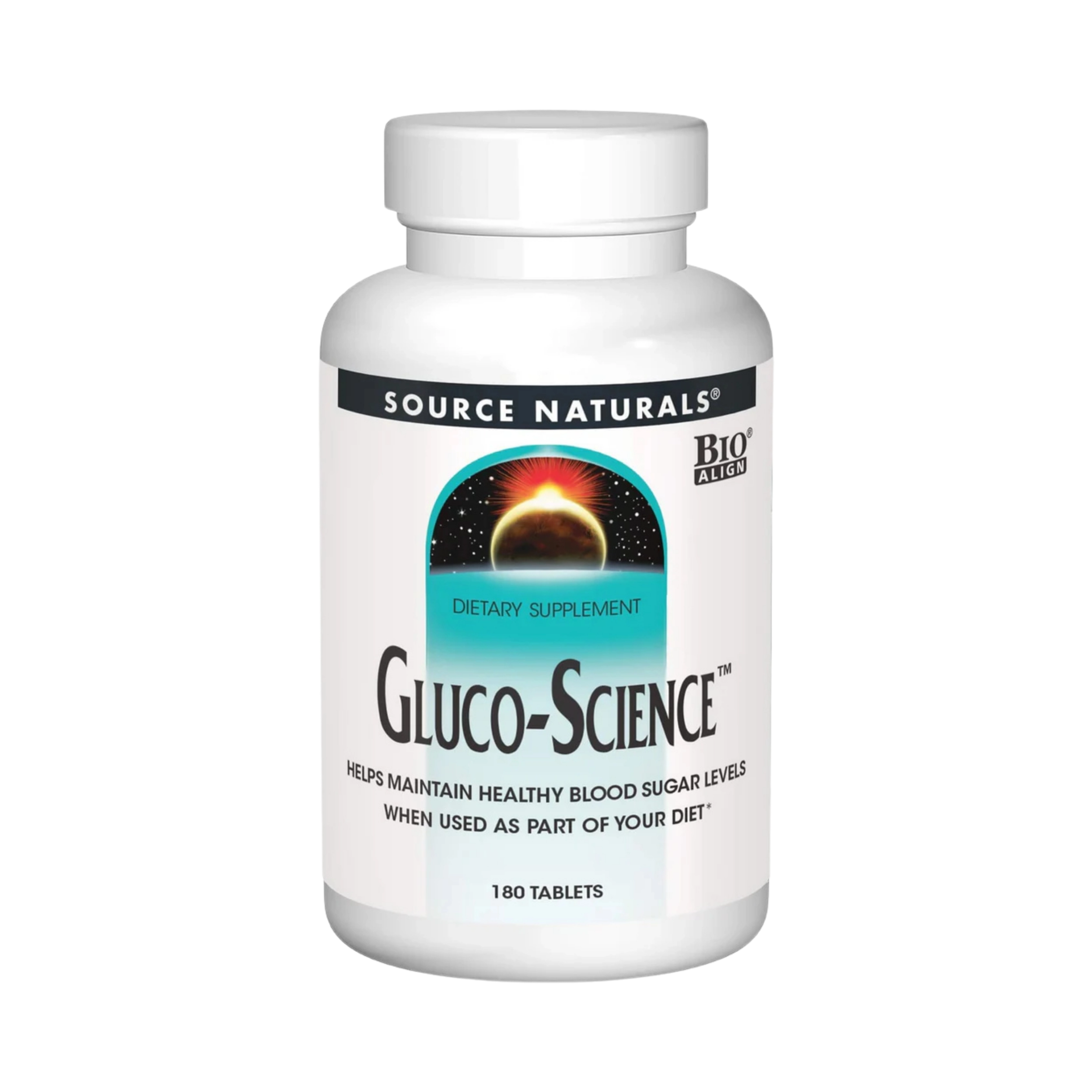 Source Naturals, Gluco-Science, 180 Tablets