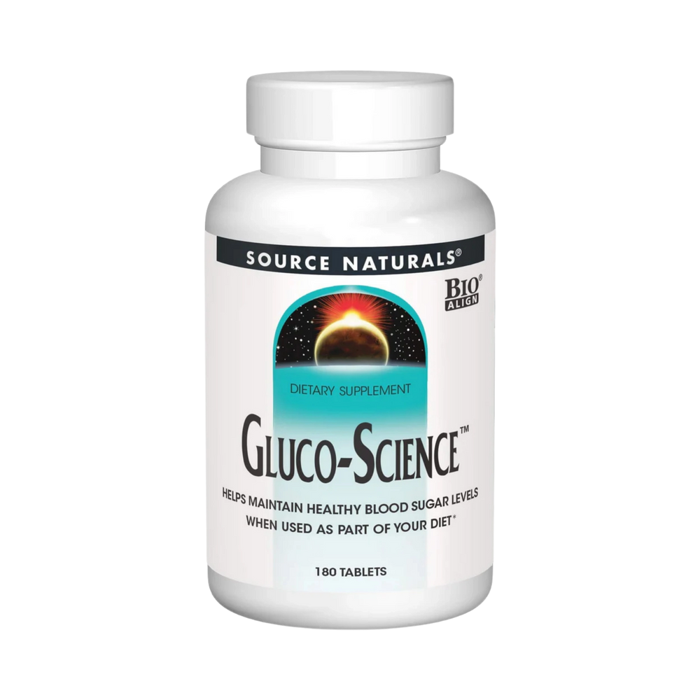 Source Naturals, Gluco-Science, 180 Tablets
