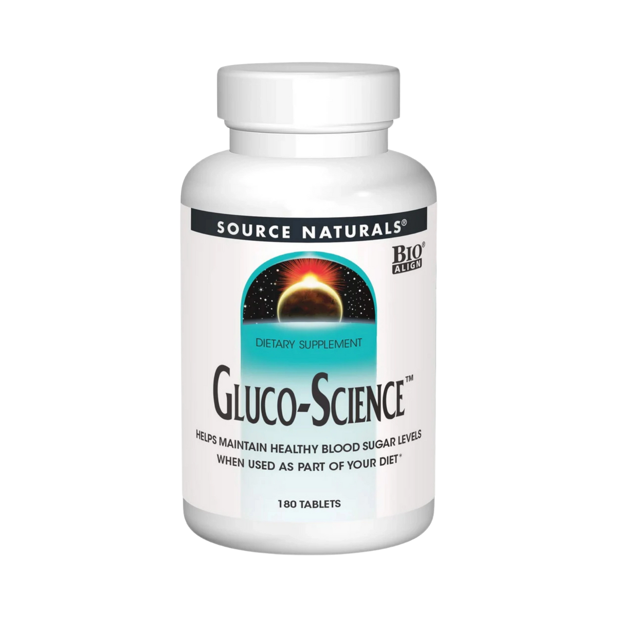 Source Naturals, Gluco-Science, 180 Tablets