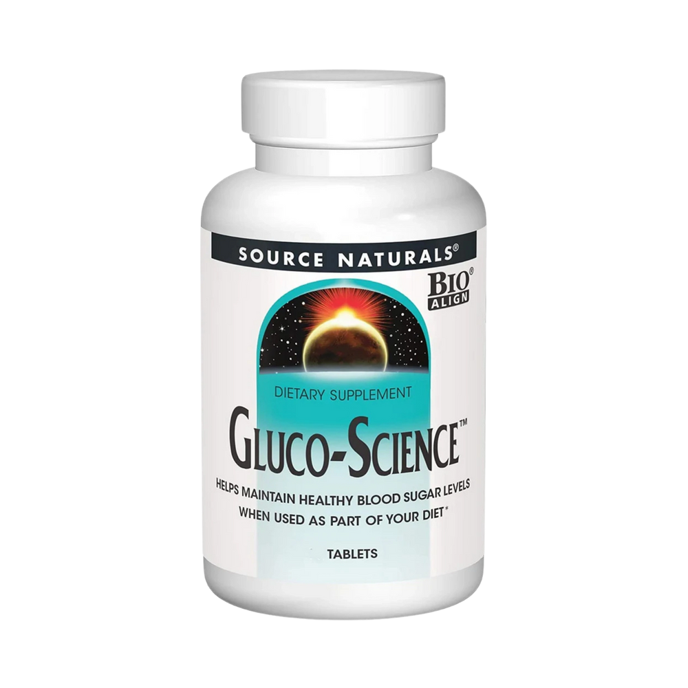 Source Naturals, Gluco-Science, 60 Tablets
