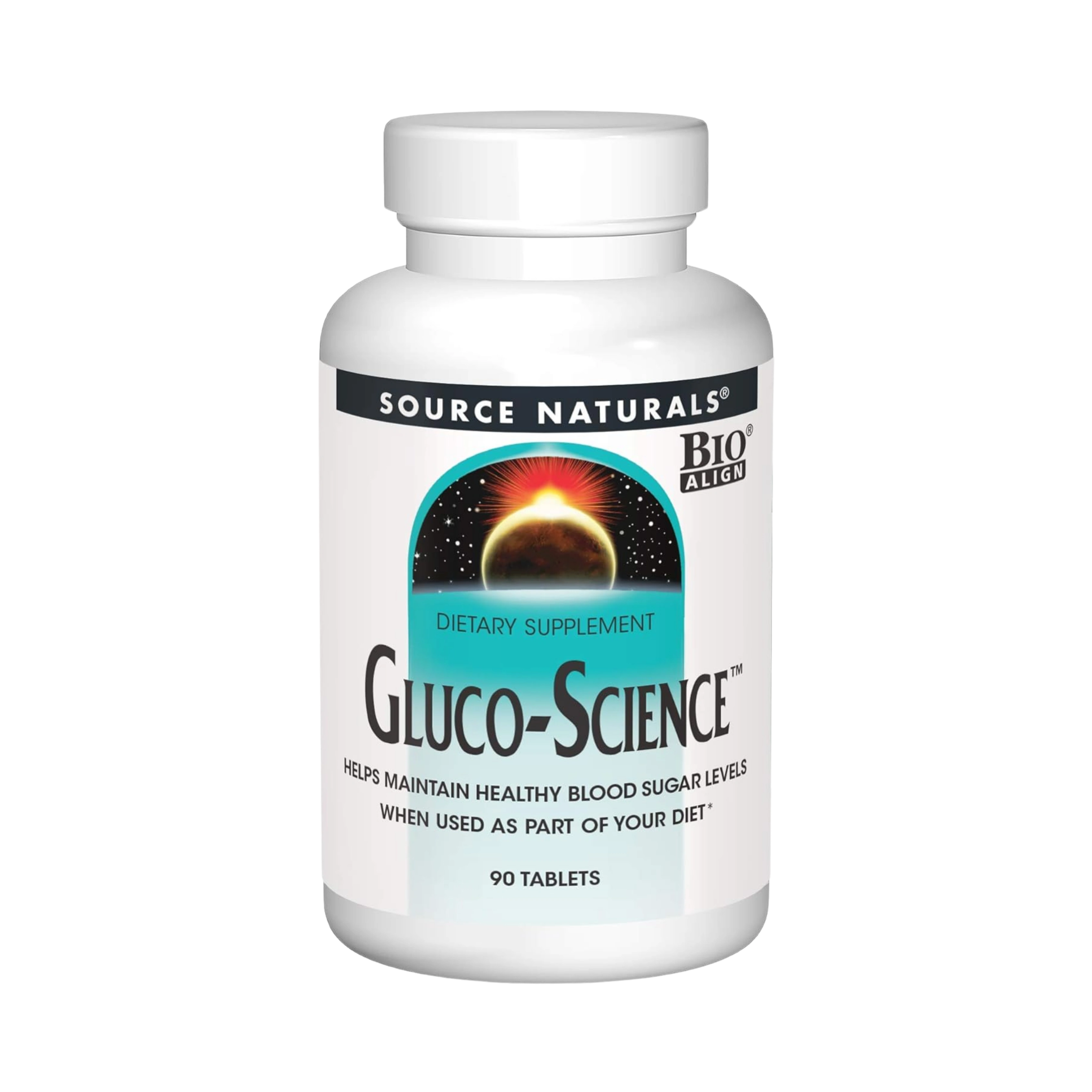 Source Naturals, Gluco-Science, 90 Tablets