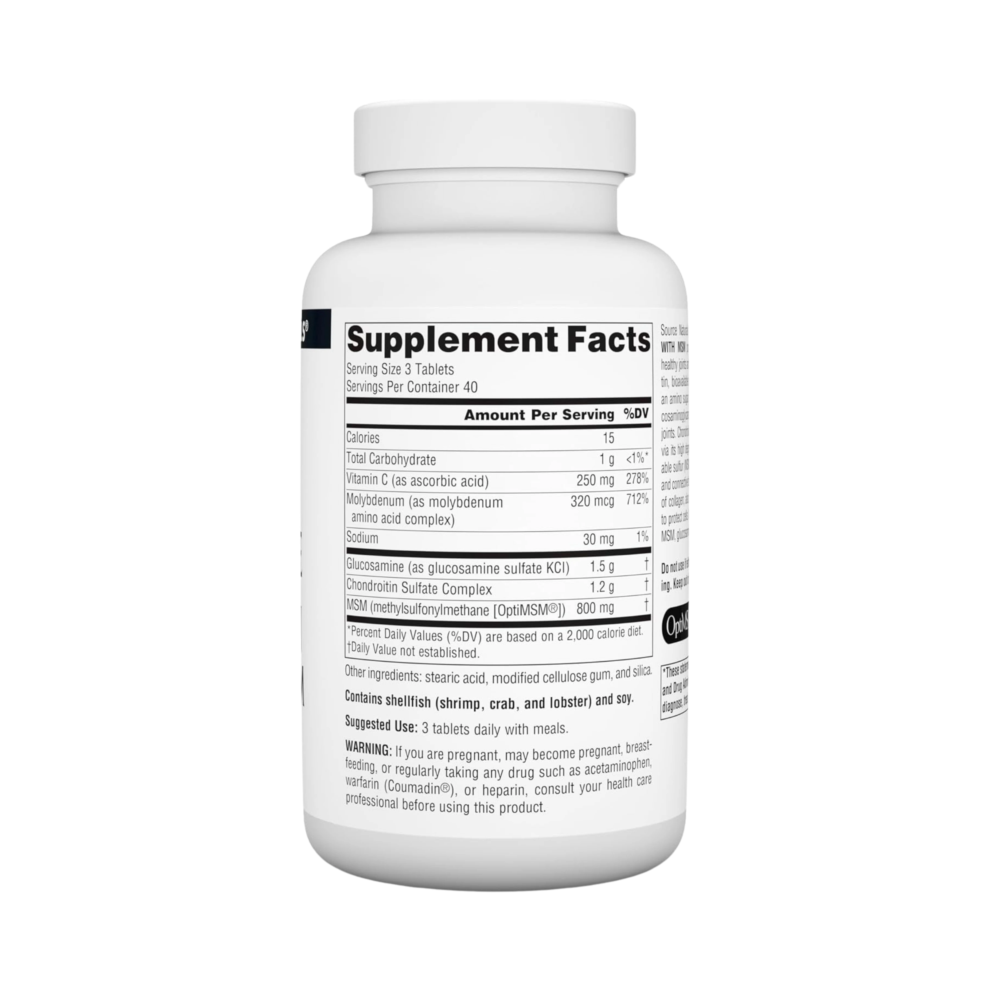 Source Naturals, Glucosamine Chondroitin Complex with MSM, 120 Tablets