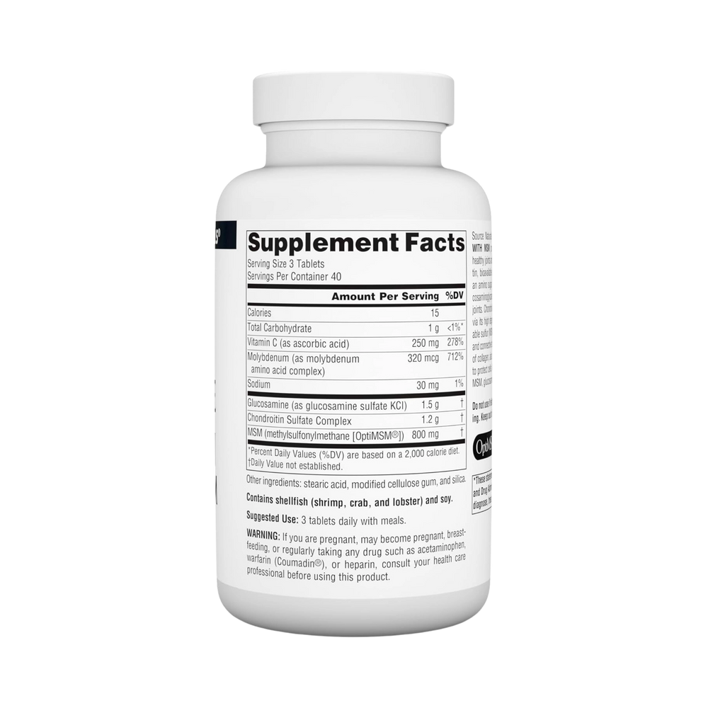Source Naturals, Glucosamine Chondroitin Complex with MSM, 120 Tablets