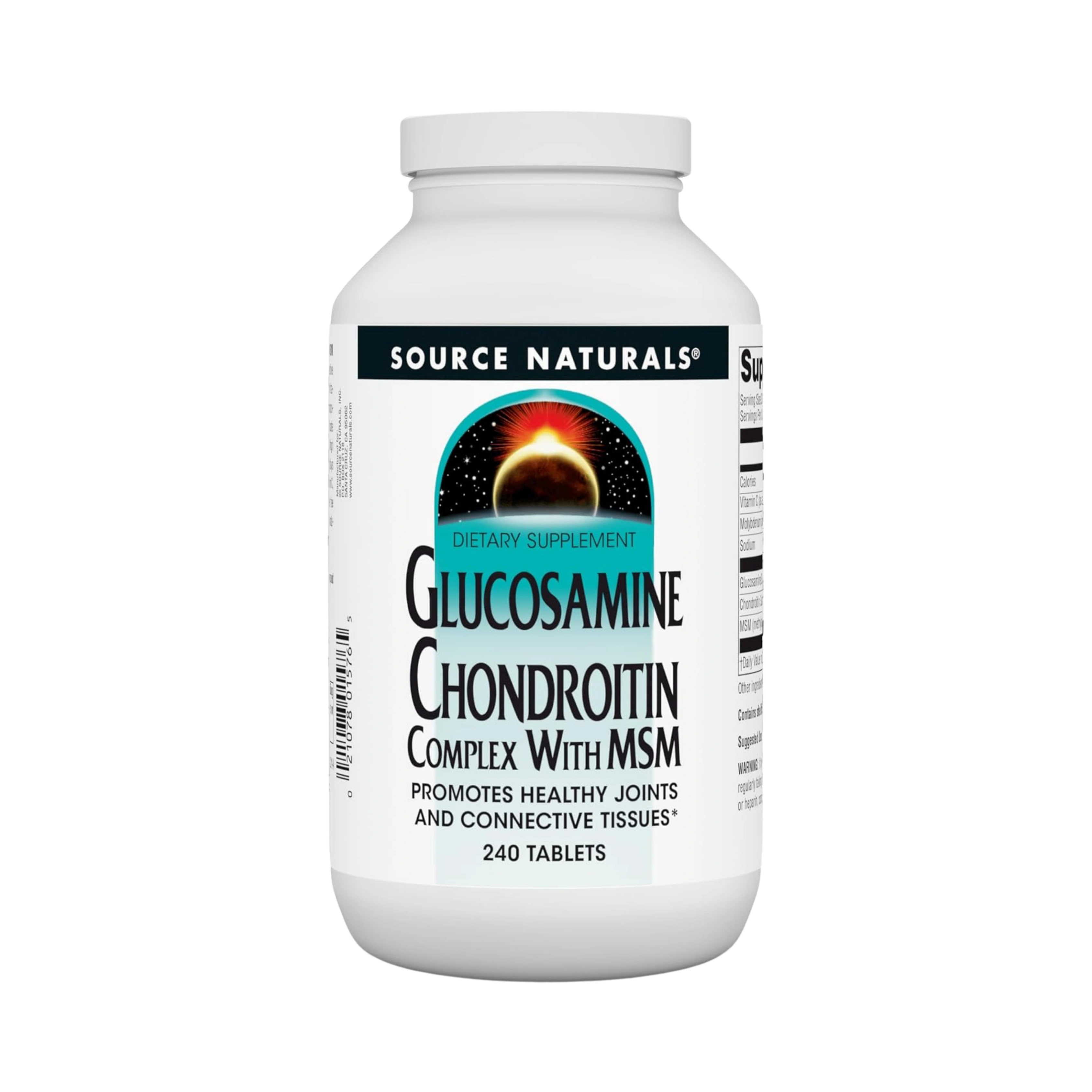 Source Naturals, Glucosamine Chondroitin Complex with MSM, 240 Tablets