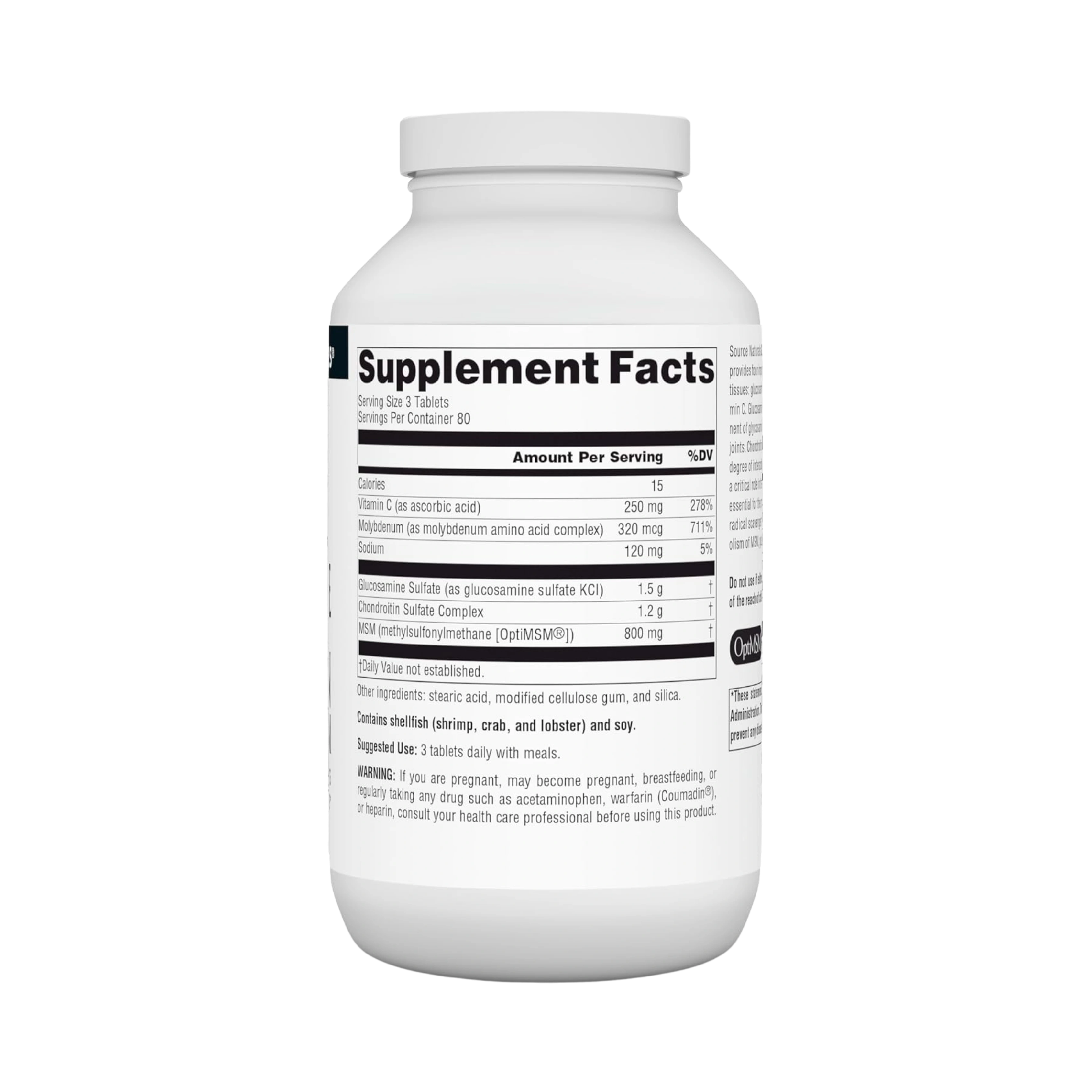 Source Naturals, Glucosamine Chondroitin Complex with MSM, 240 Tablets