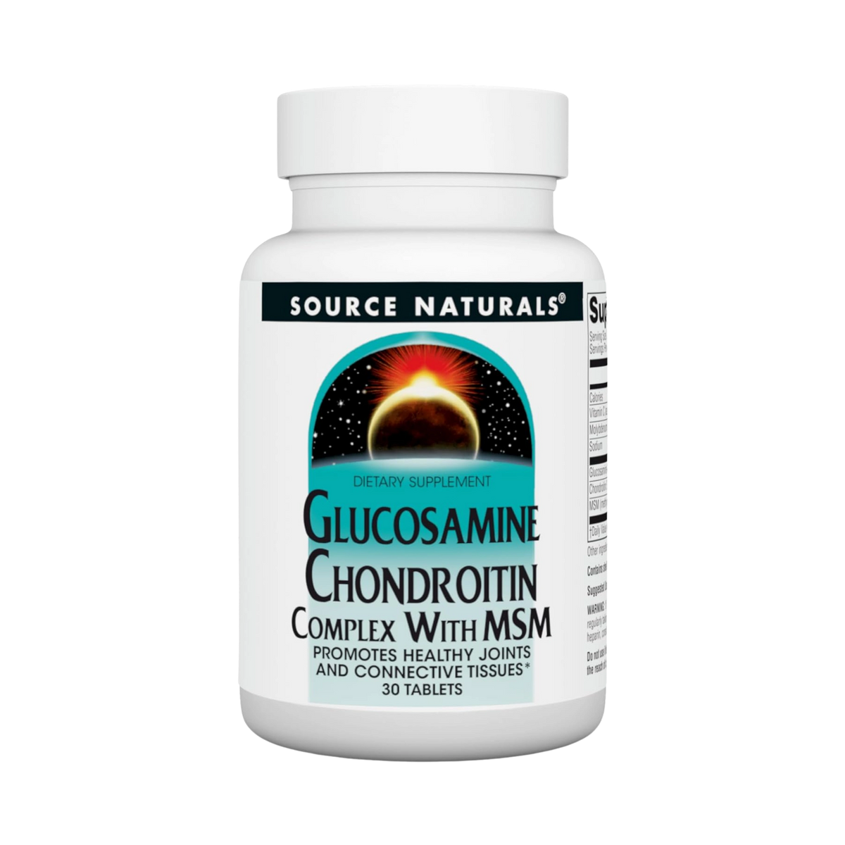 Source Naturals, Glucosamine Chondroitin Complex with MSM, 30 Tablets