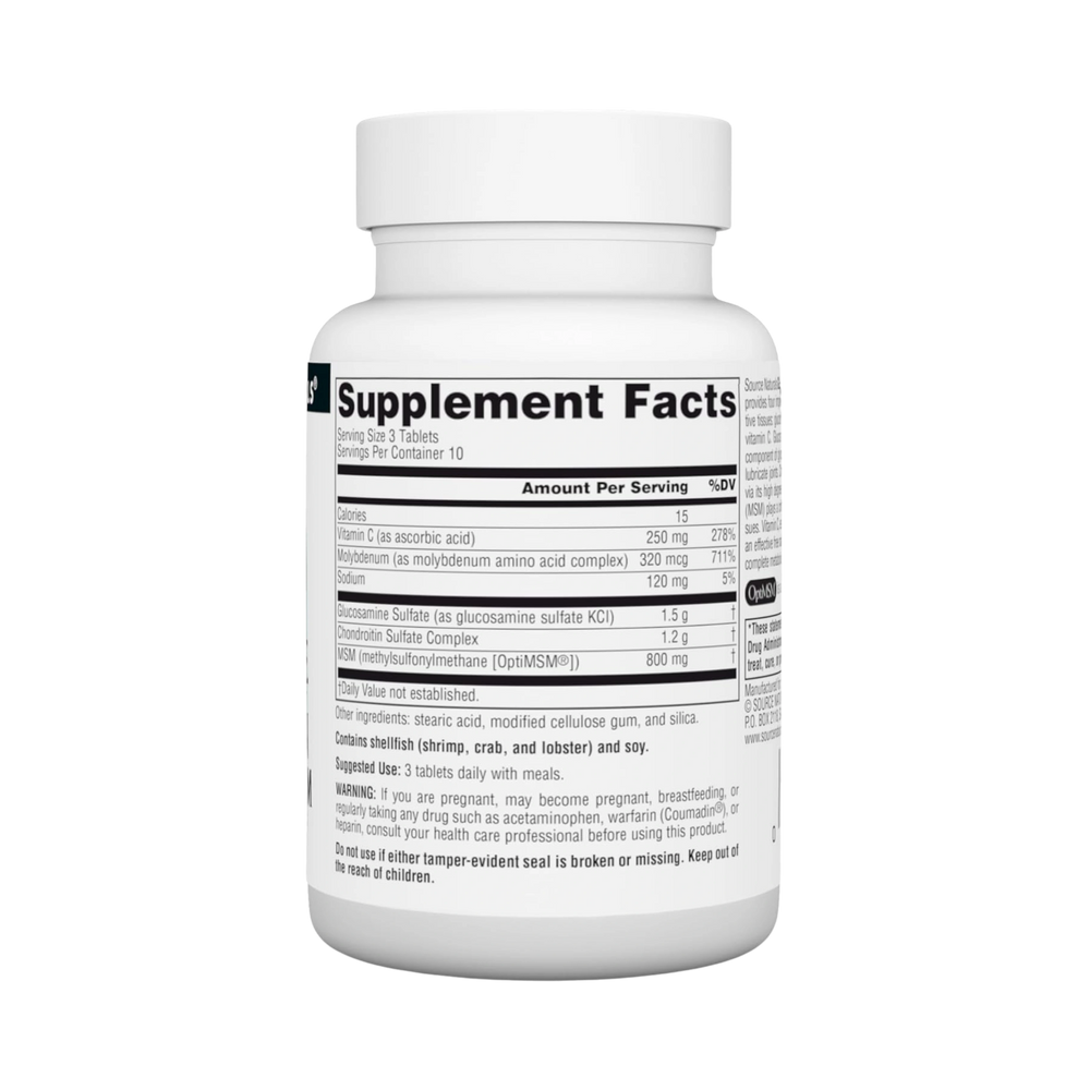 Source Naturals, Glucosamine Chondroitin Complex with MSM, 30 Tablets