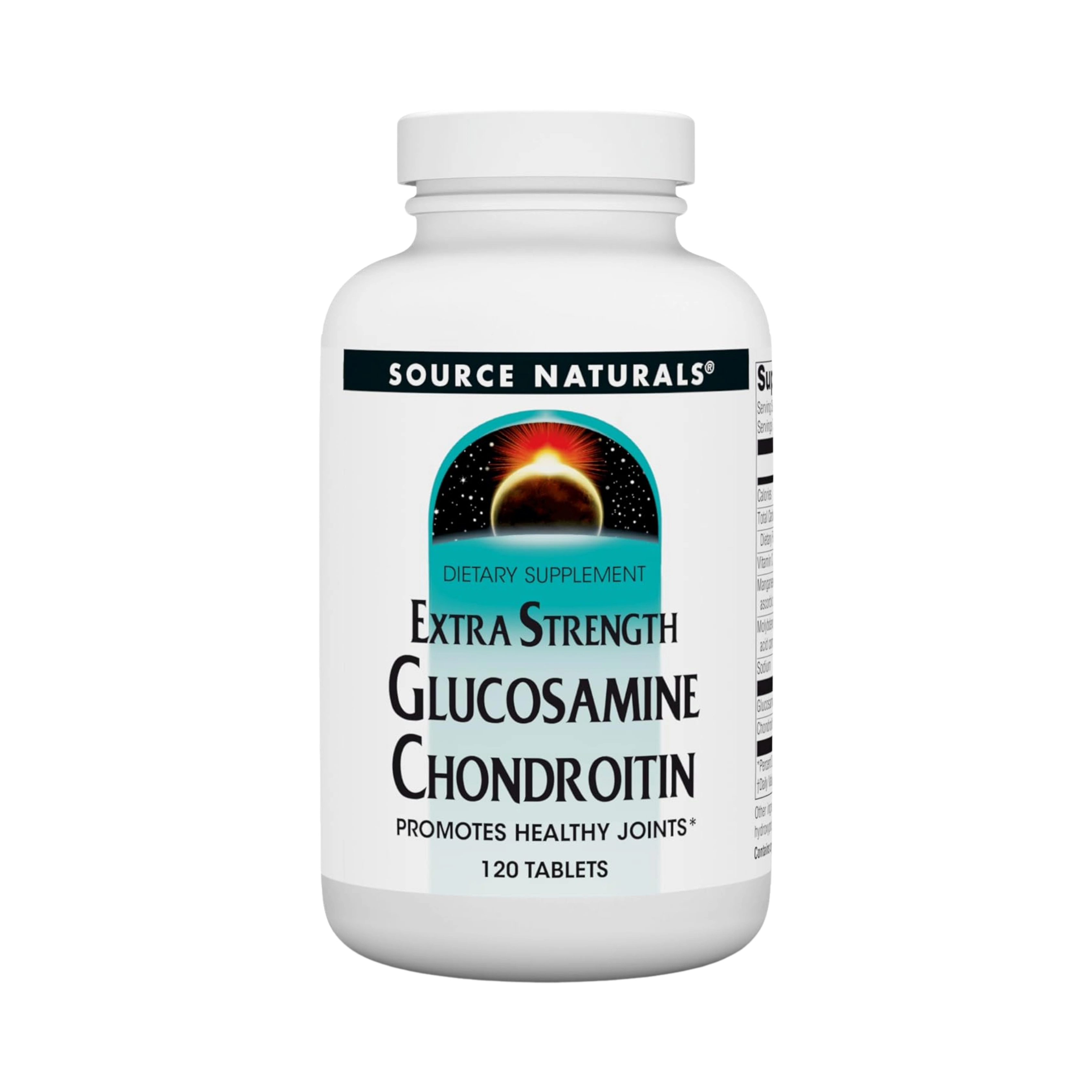 Source Naturals, Glucosamine Chondroitin, Extra Strength, 120 Tablets