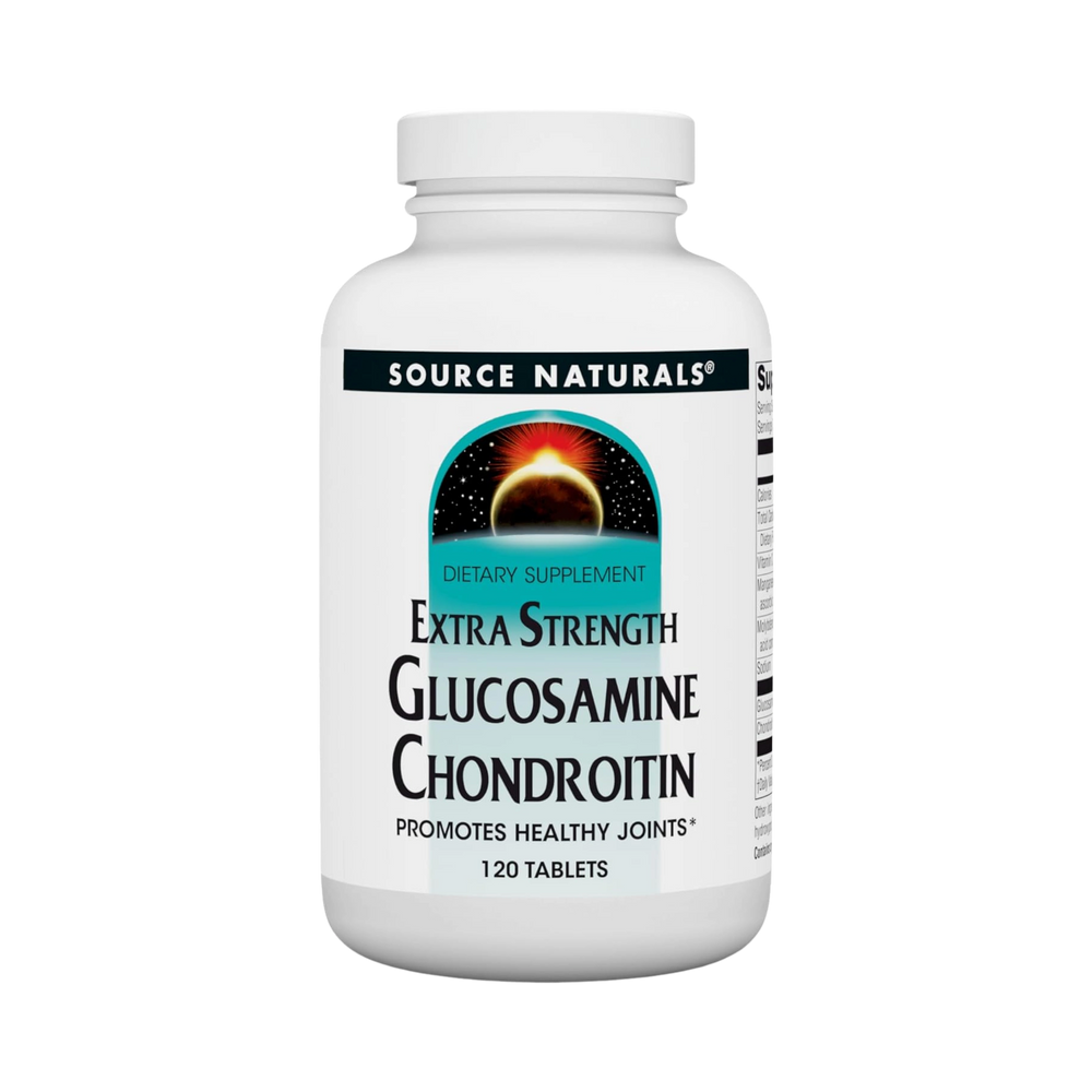 Source Naturals, Glucosamine Chondroitin, Extra Strength, 120 Tablets