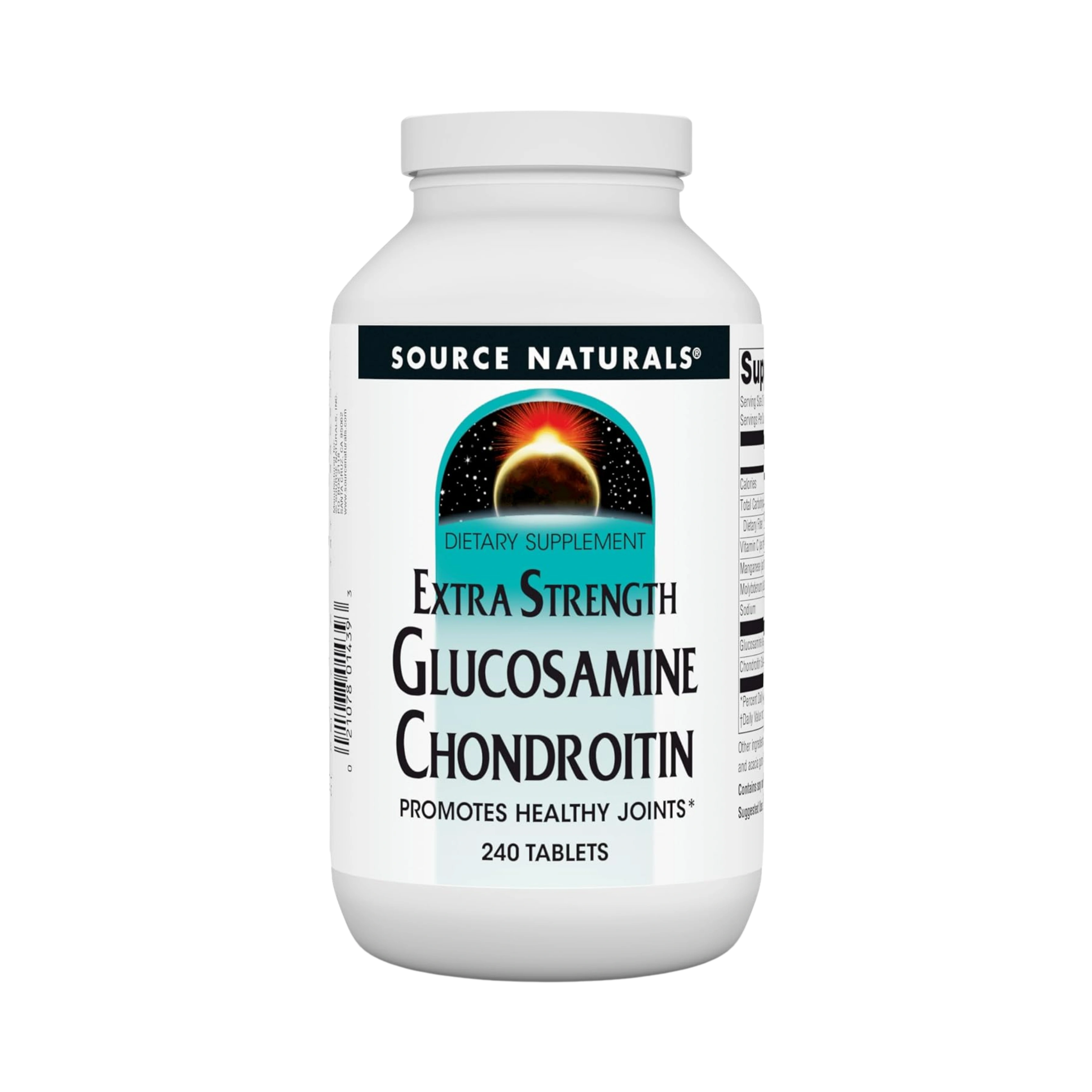 Source Naturals, Glucosamine Chondroitin, Extra Strength, 240 Tablets