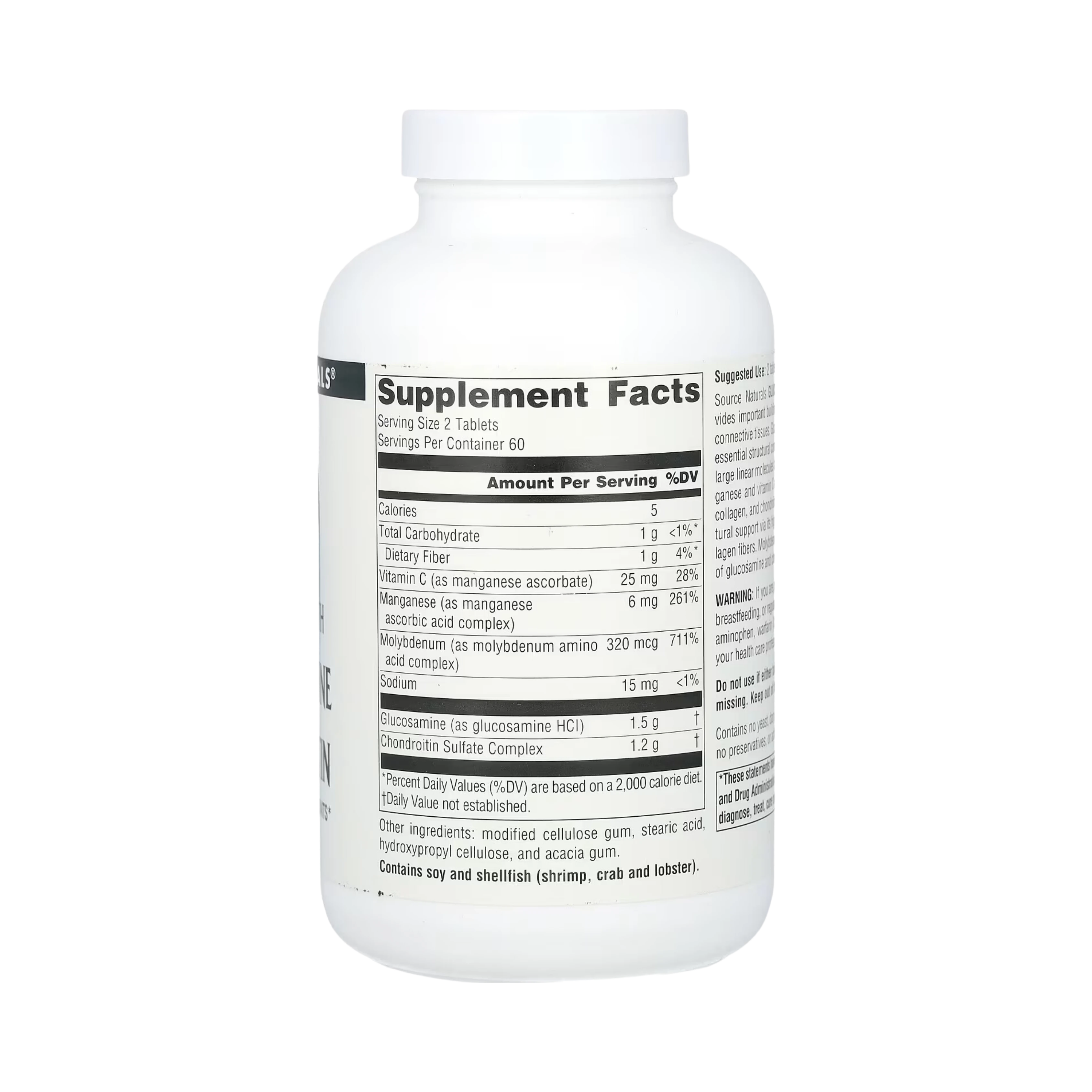 Source Naturals, Glucosamine Chondroitin, Extra Strength, 30 Tablets