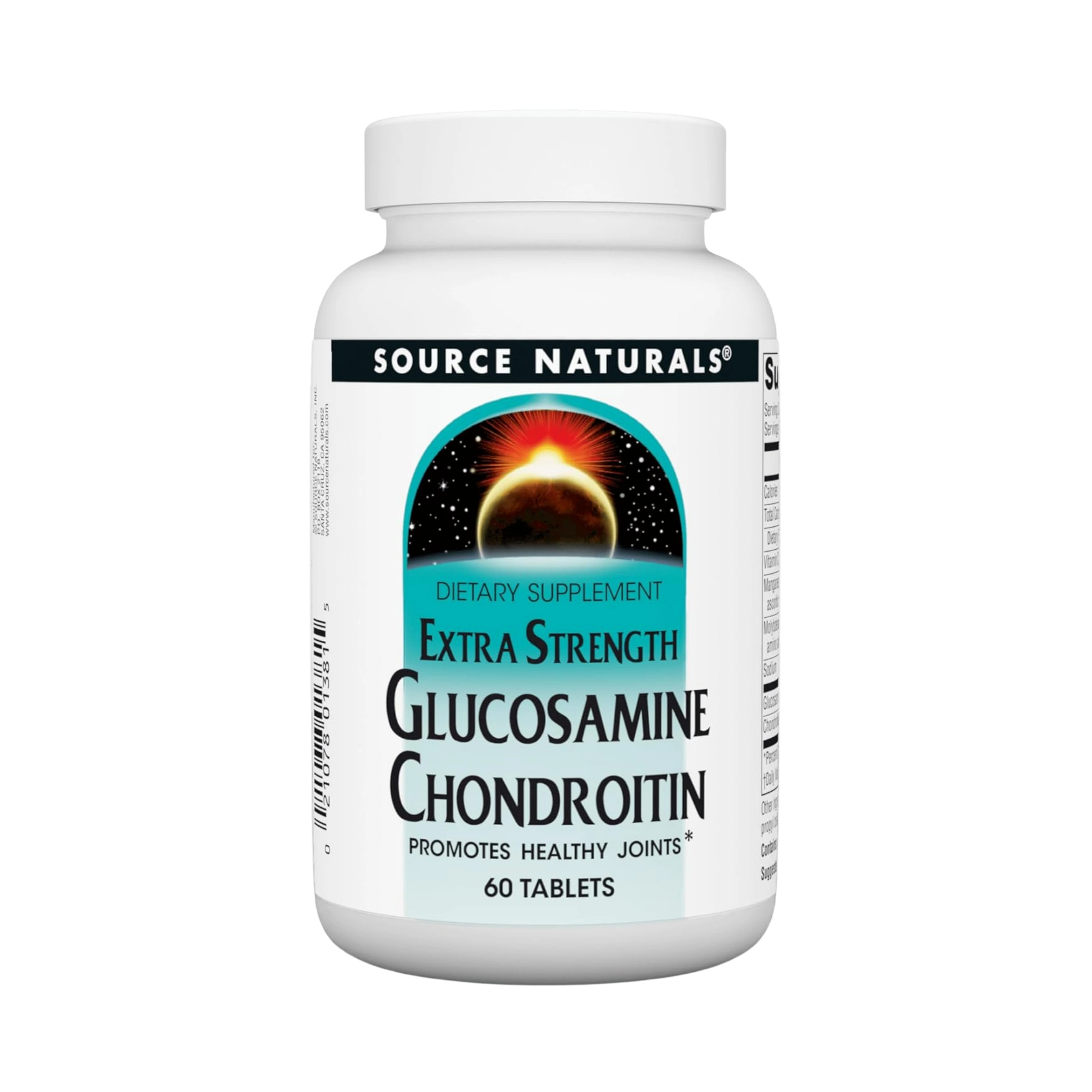 Source Naturals, Glucosamine Chondroitin, Extra Strength, 60 Tablets