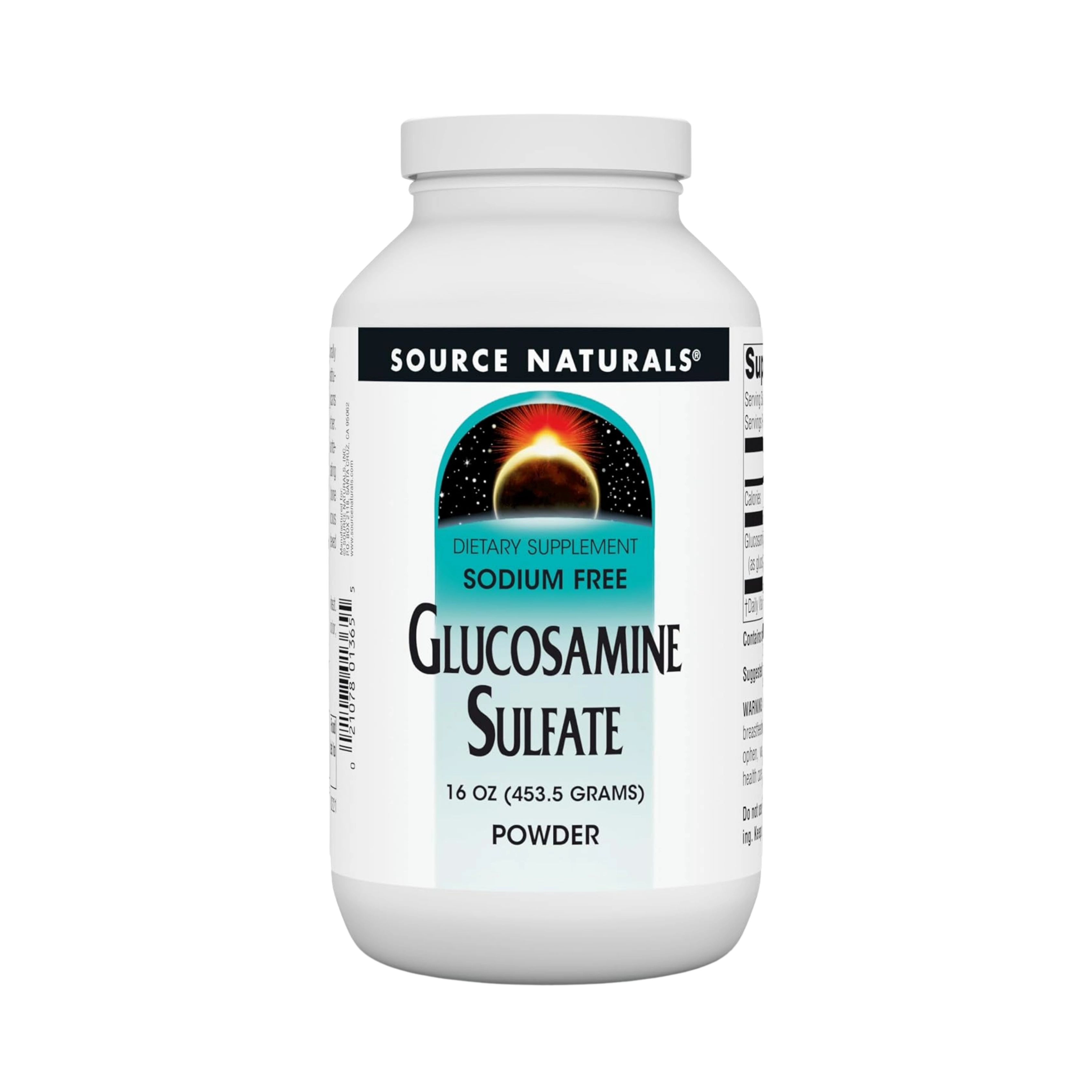 Source Naturals, Glucosamine Sulfate, 16 Powder