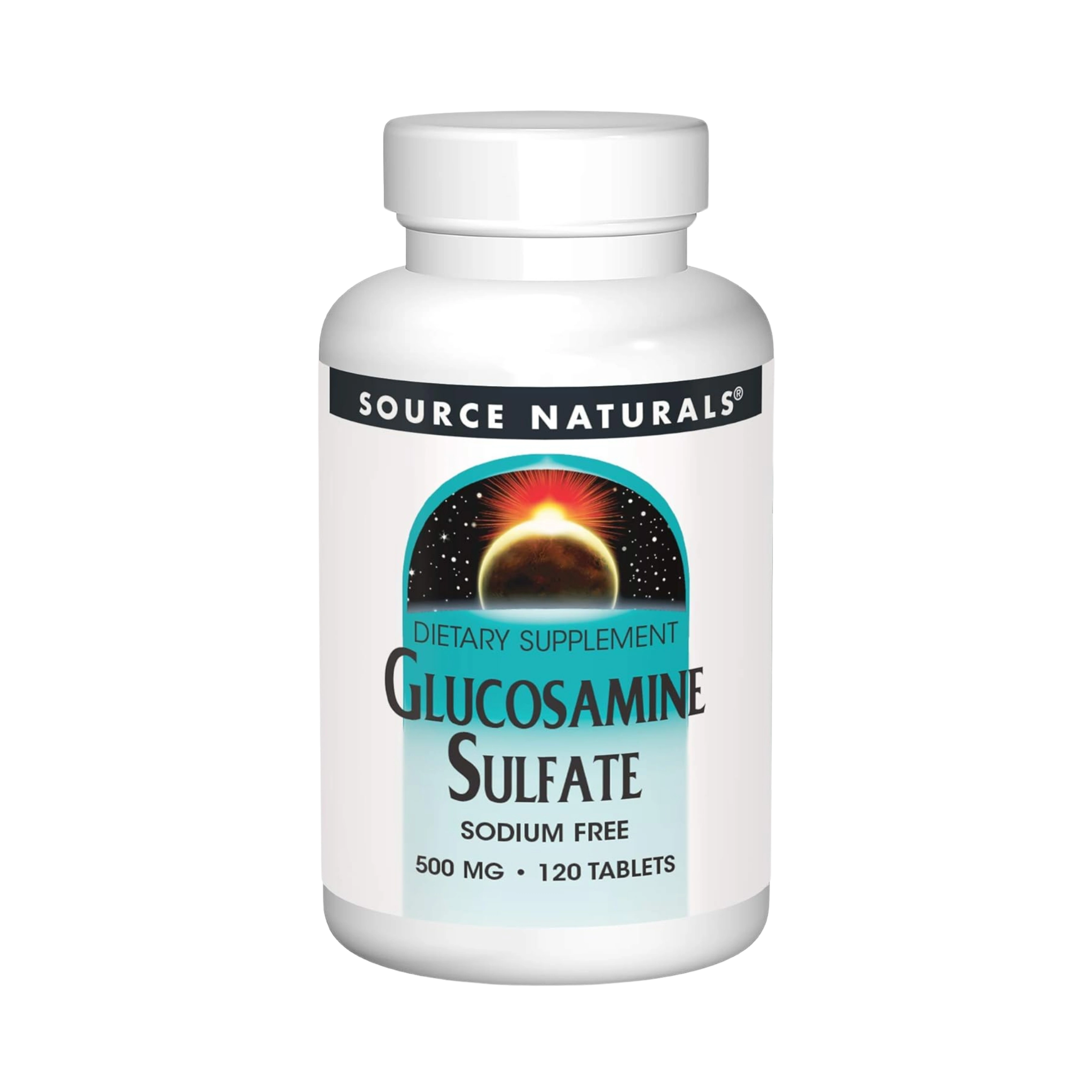 Source Naturals, Glucosamine Sulfate, 500 Mg, 120 Tablets