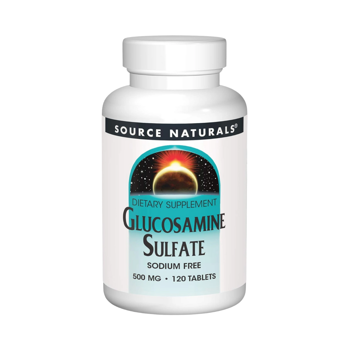 Source Naturals, Glucosamine Sulfate, 500 Mg, 120 Tablets