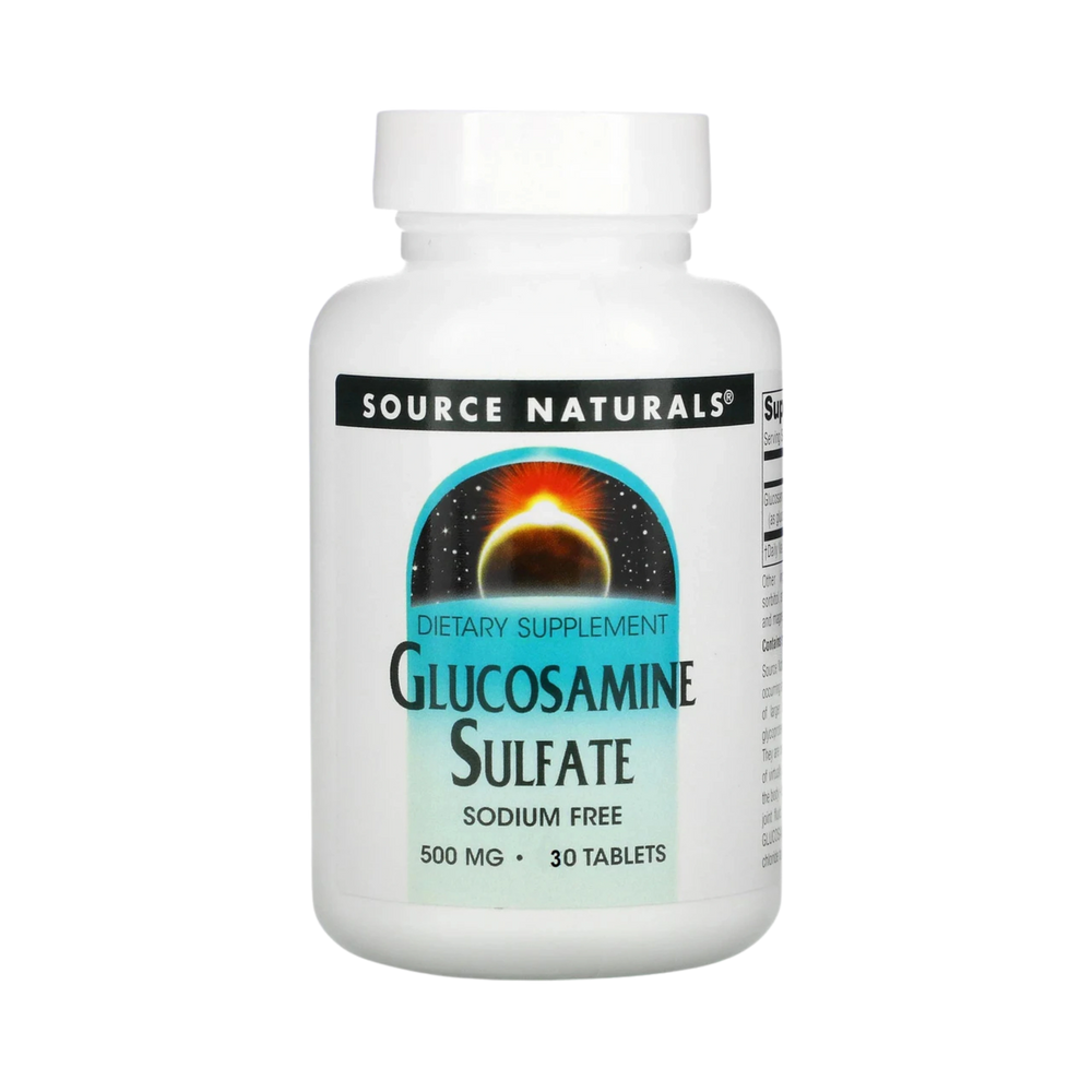 Source Naturals, Glucosamine Sulfate, 500 Mg, 30 Tablets