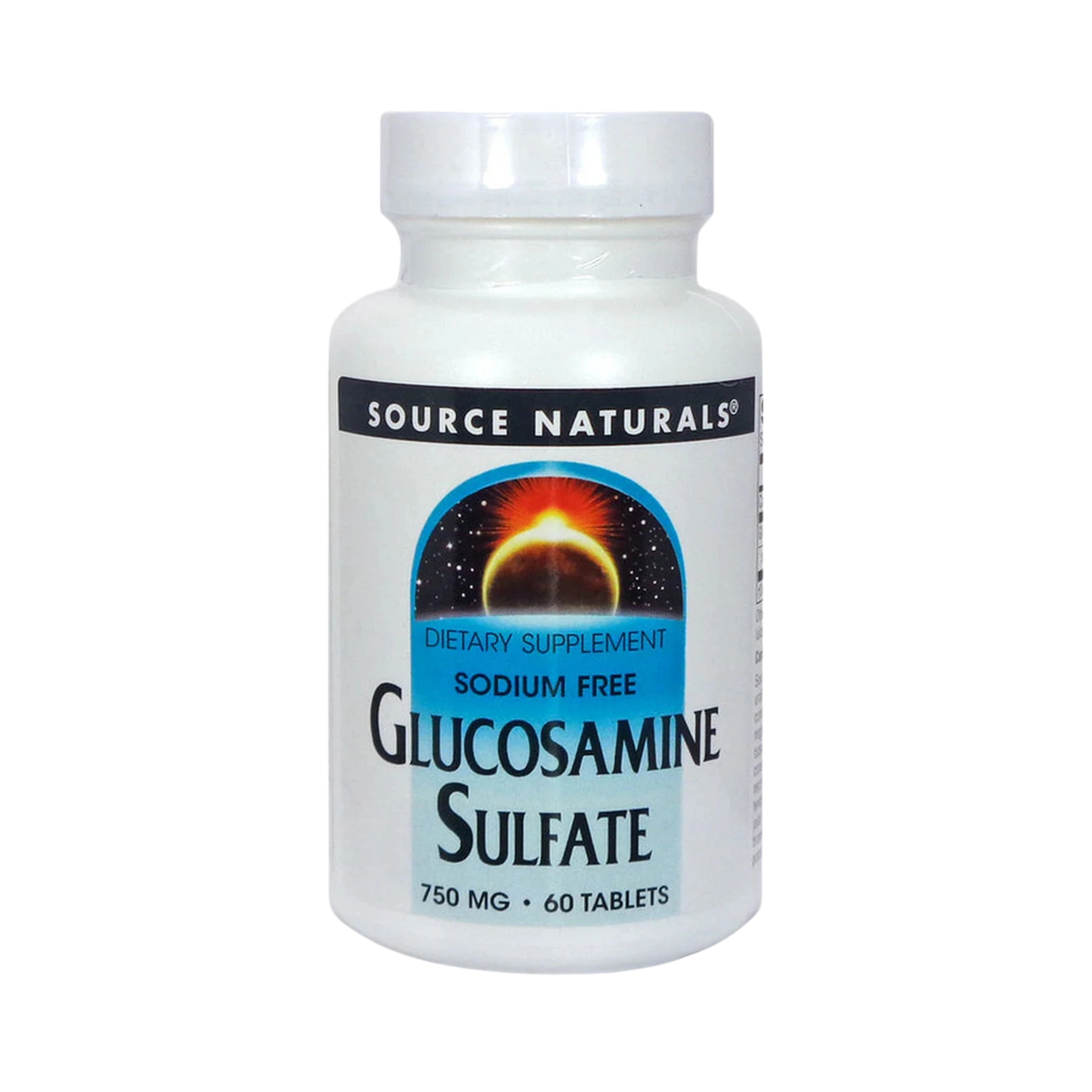 Source Naturals, Glucosamine Sulfate, 750 Mg, 60 Tablets