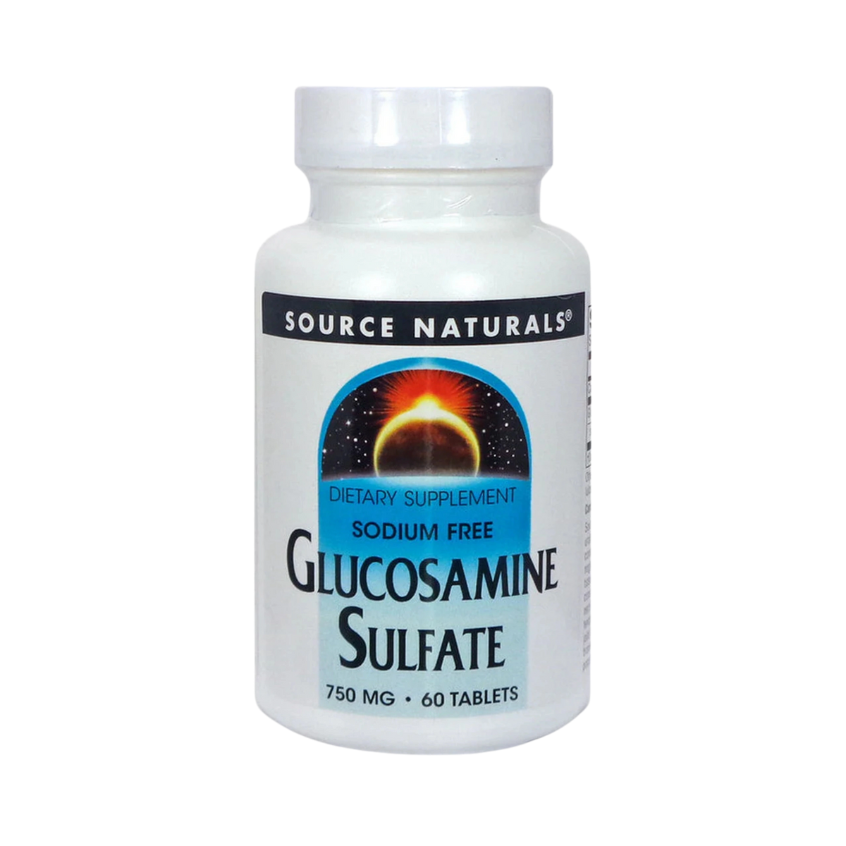 Source Naturals, Glucosamine Sulfate, 750 Mg, 60 Tablets