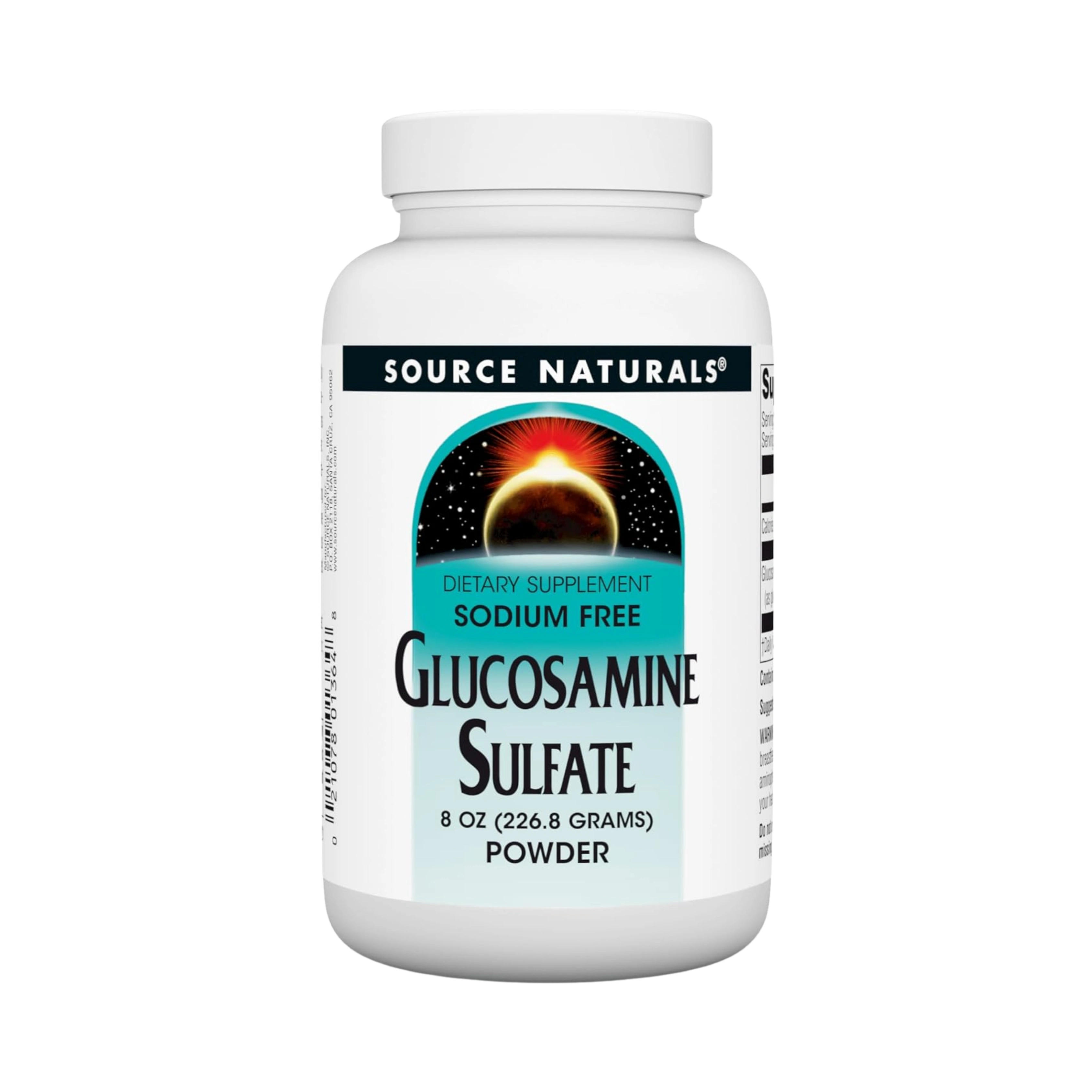 Source Naturals, Glucosamine Sulfate, 8 Powder