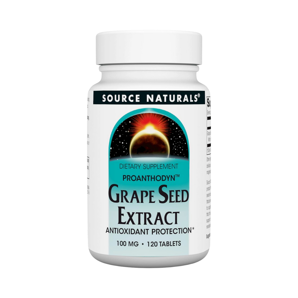 Source Naturals, Grape Seed Extract, Proanthodyn, 100 Mg, 120 Tablets