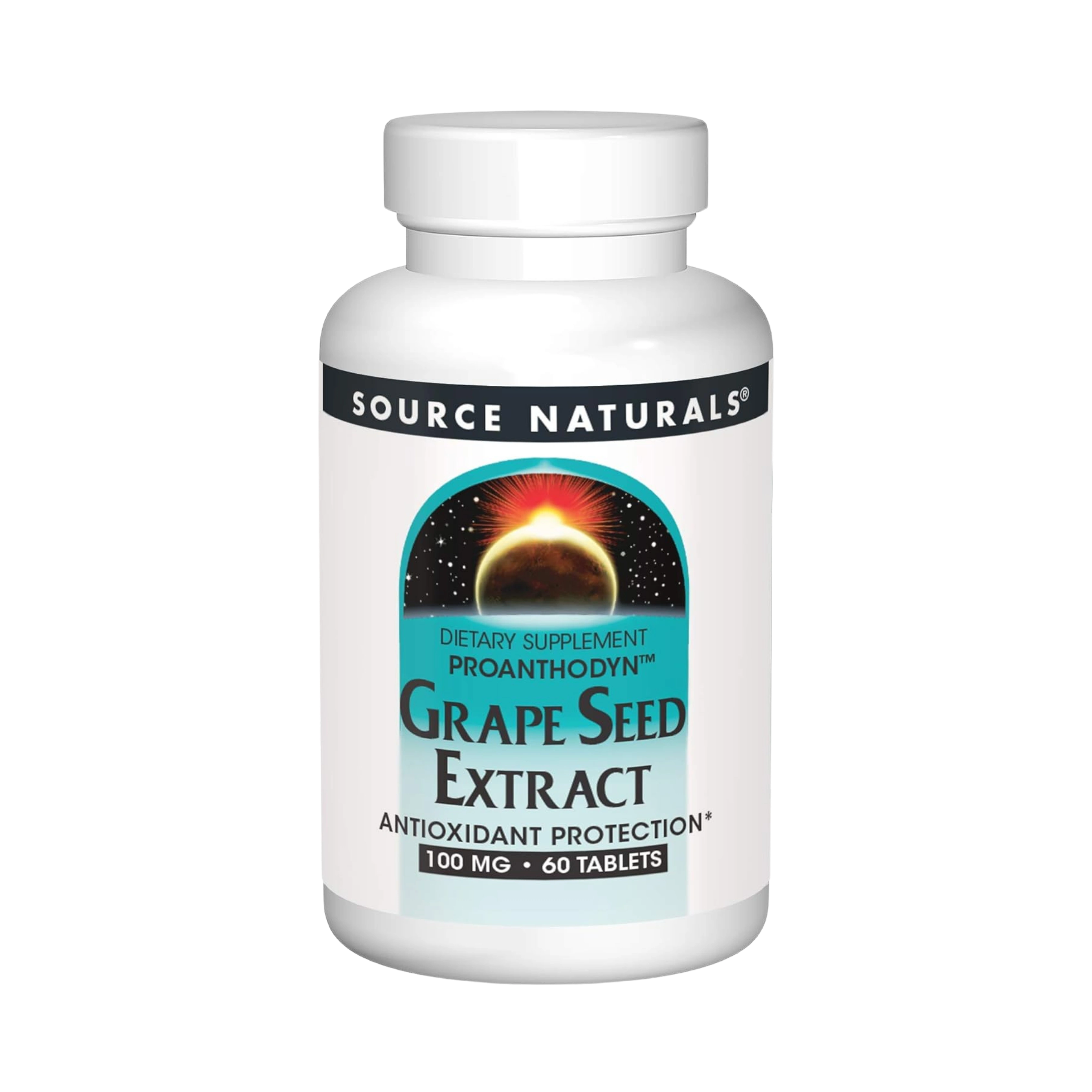 Source Naturals, Grape Seed Extract, Proanthodyn, 100 Mg, 60 Tablets