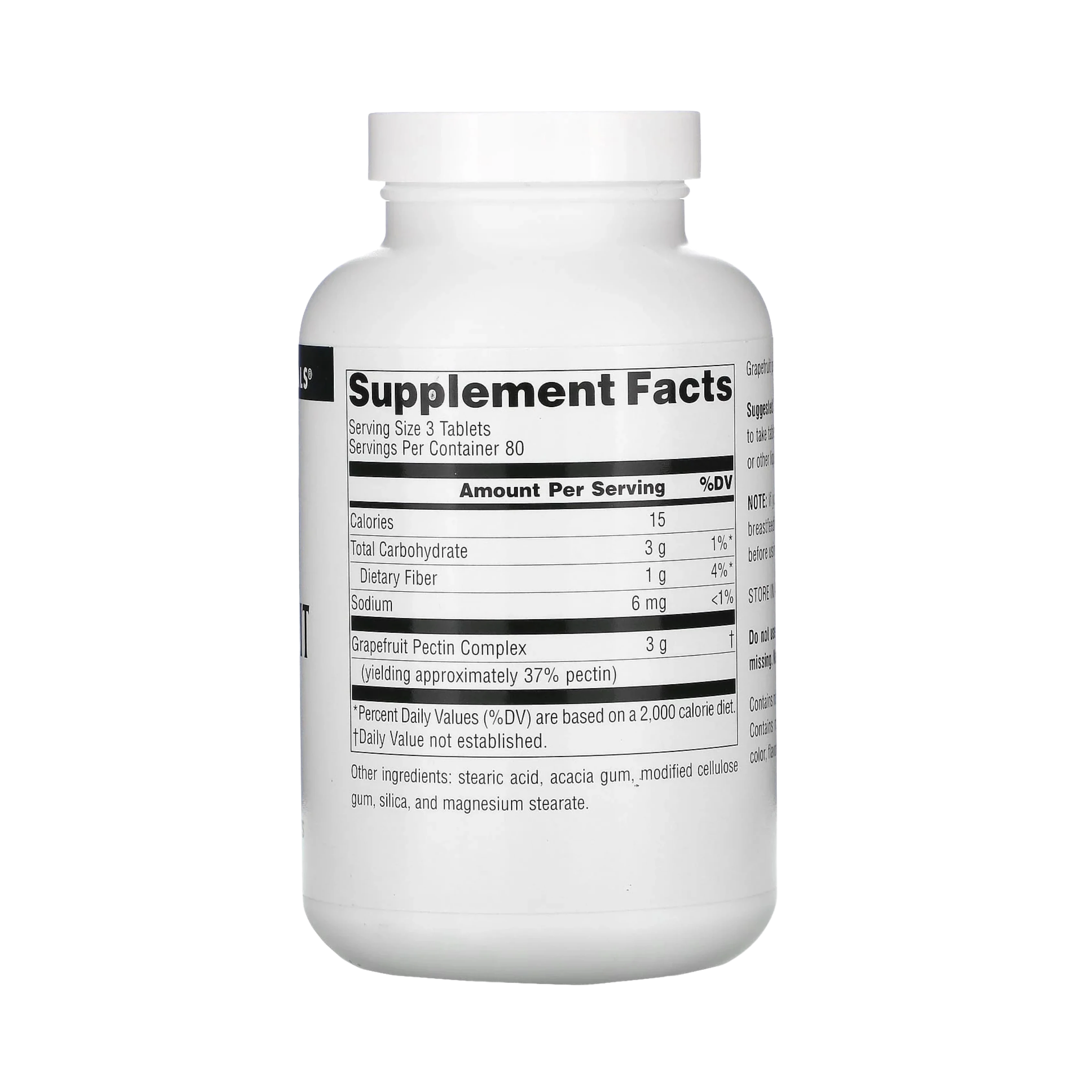 Source Naturals, Grapefruit Pectin, 240 Tablets