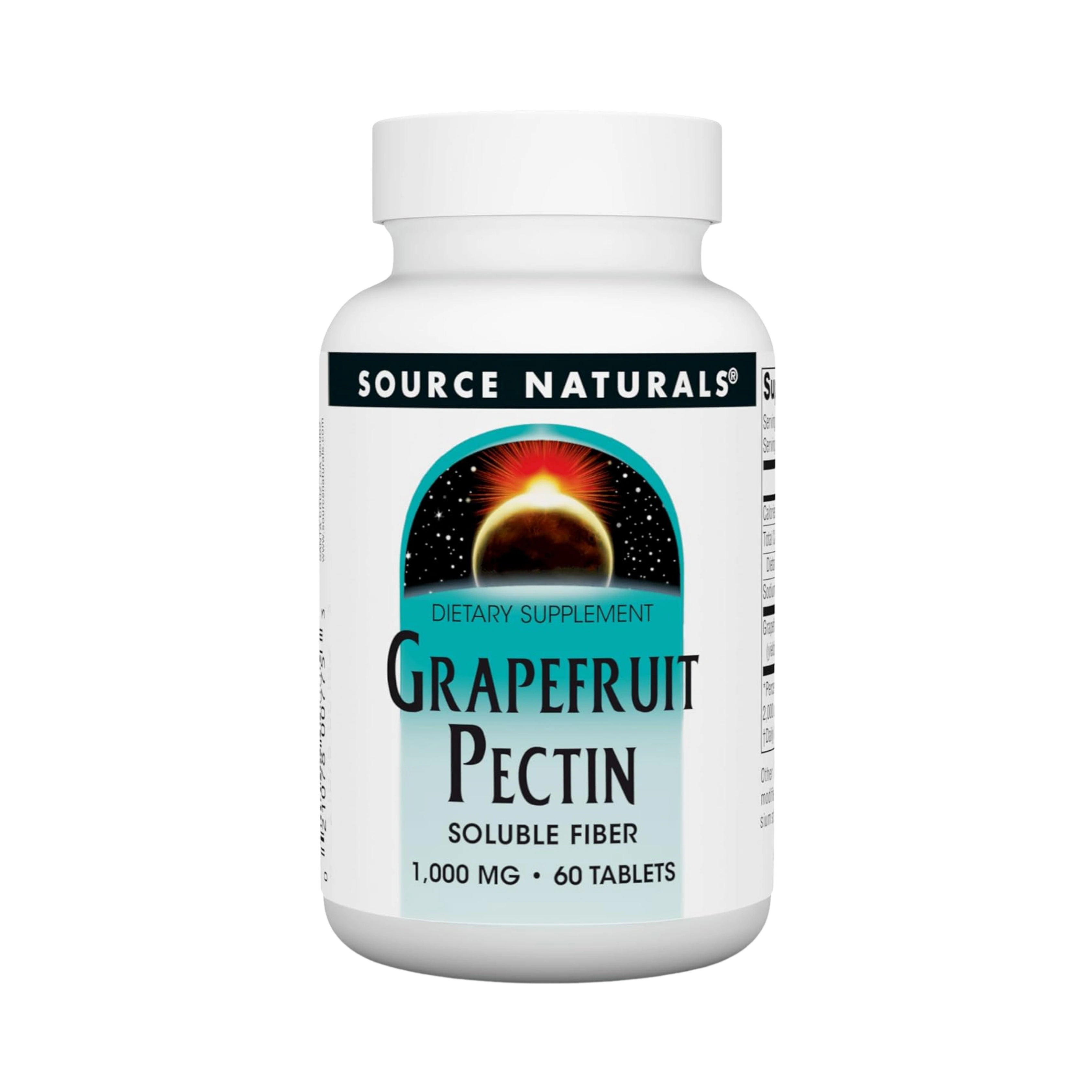 Source Naturals, Grapefruit Pectin, 60 Tablets