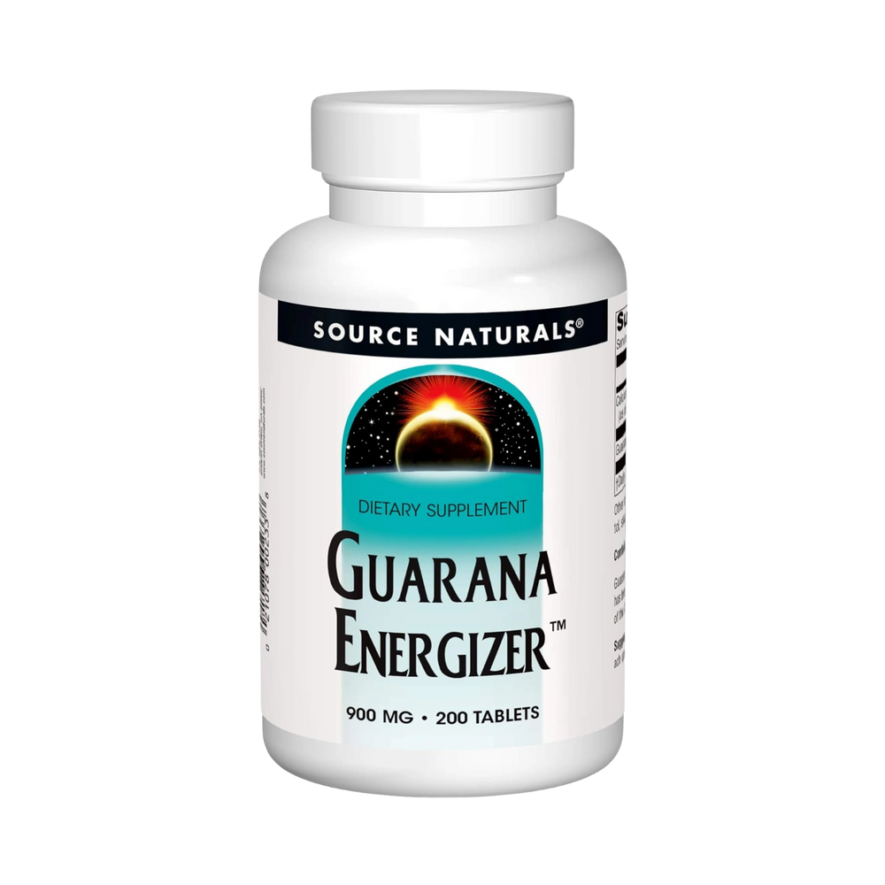 Source Naturals, Guarana Energizer, 900 Mg, 200 Tablets