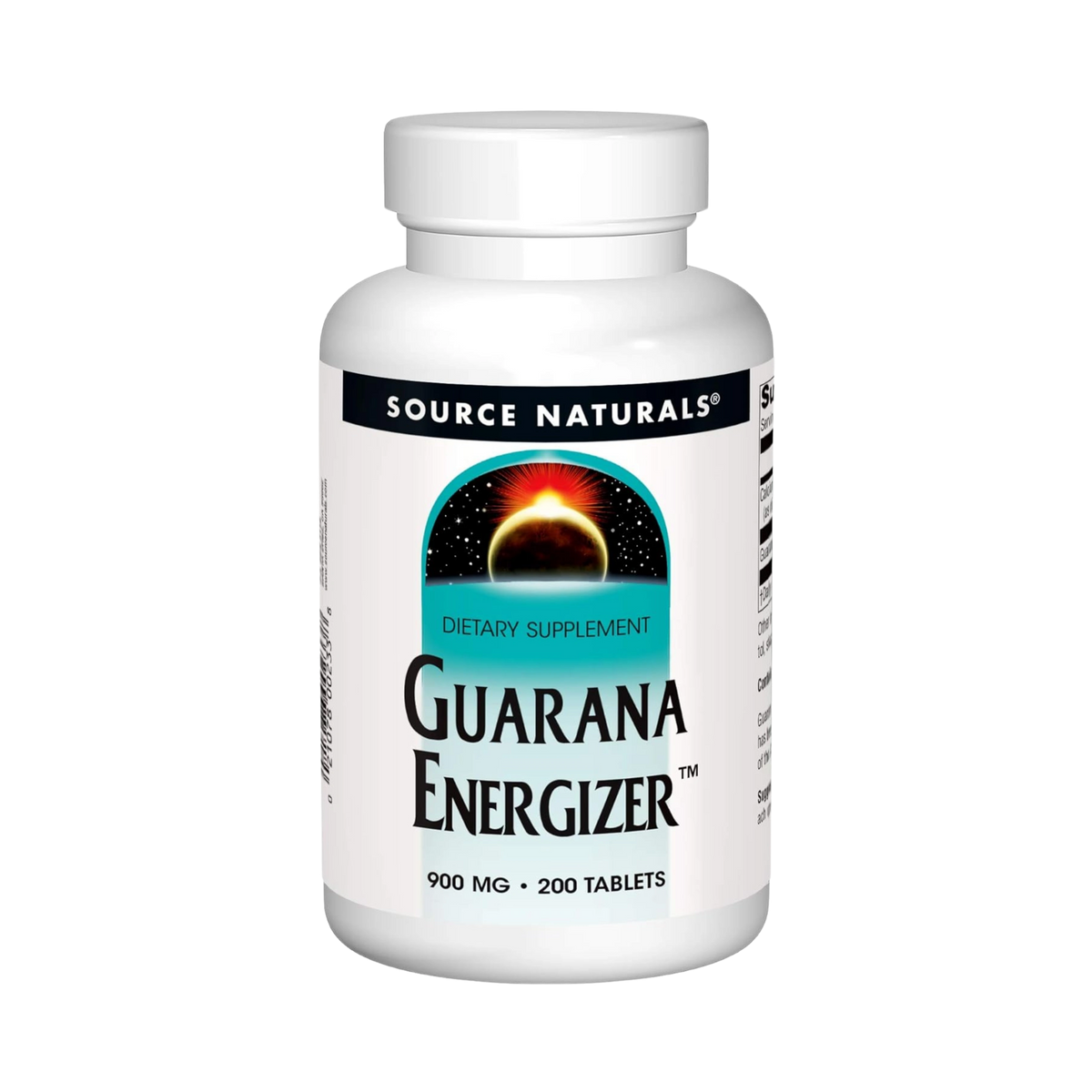 Source Naturals, Guarana Energizer, 900 Mg, 200 Tablets