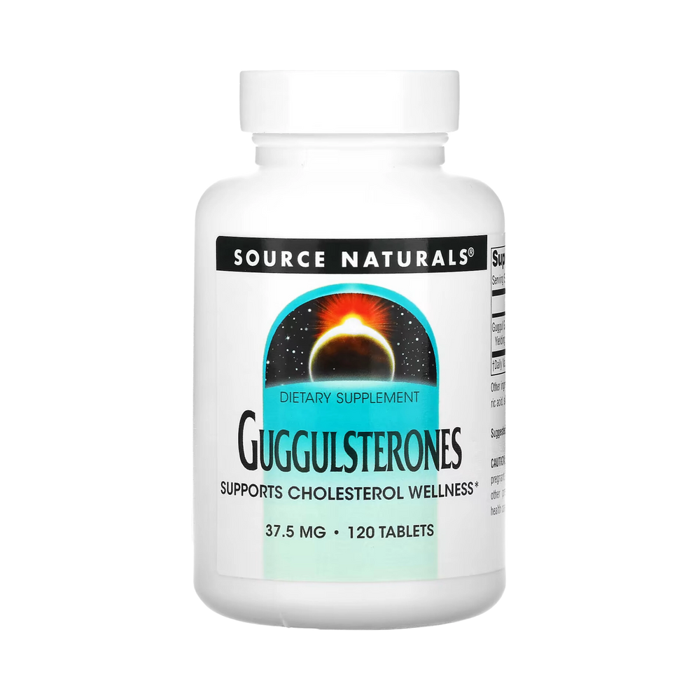 Source Naturals, Guggulsterones, 37.5 Mg, 120 Tablets
