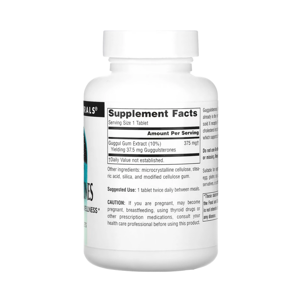 Source Naturals, Guggulsterones, 37.5 Mg, 120 Tablets