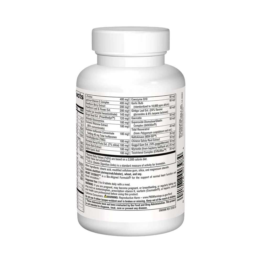 Source Naturals, Heart Science, 60 Tablets