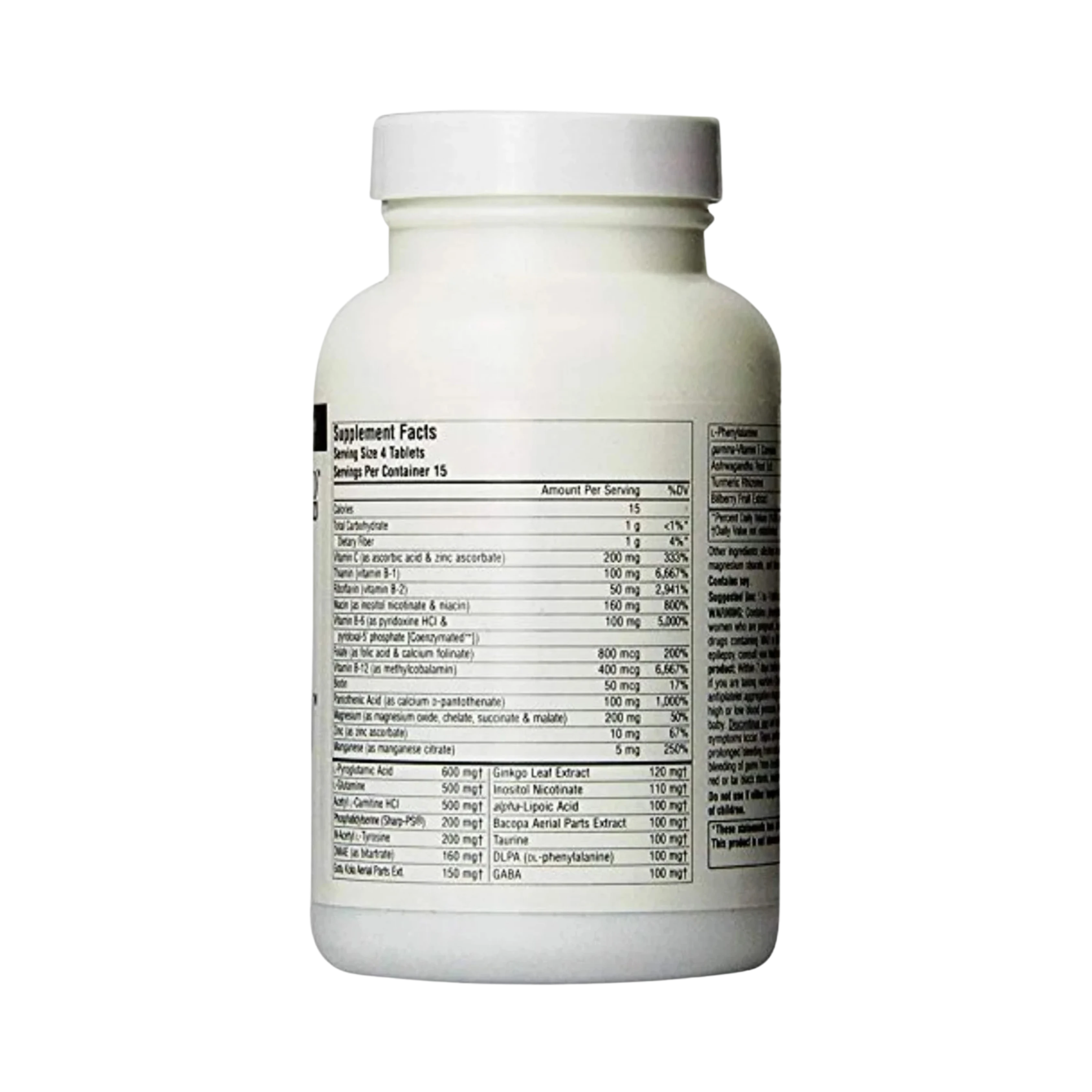 Source Naturals, Higher Mind, 60 Tablets