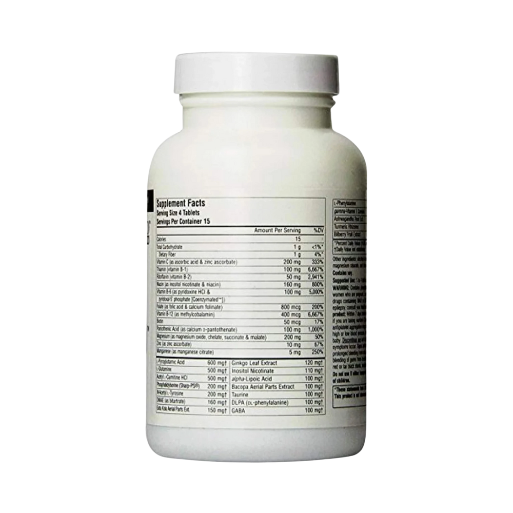 Source Naturals, Higher Mind, 60 Tablets