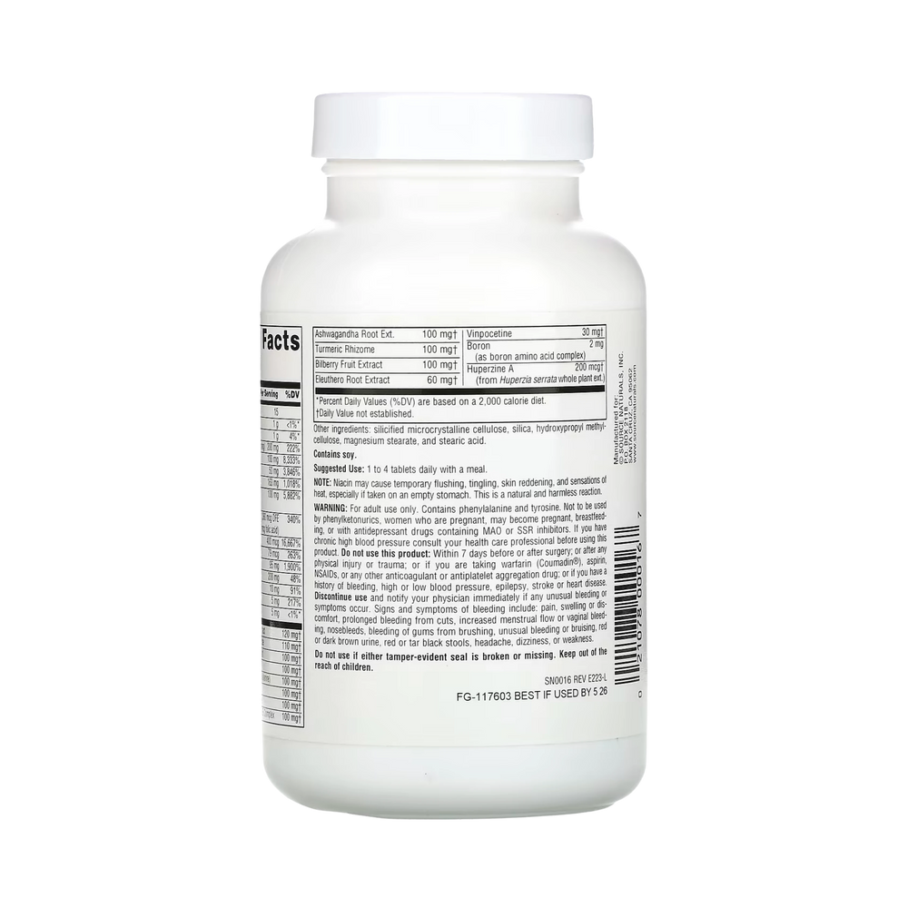 Source Naturals, Higher Mind, 90 Tablets