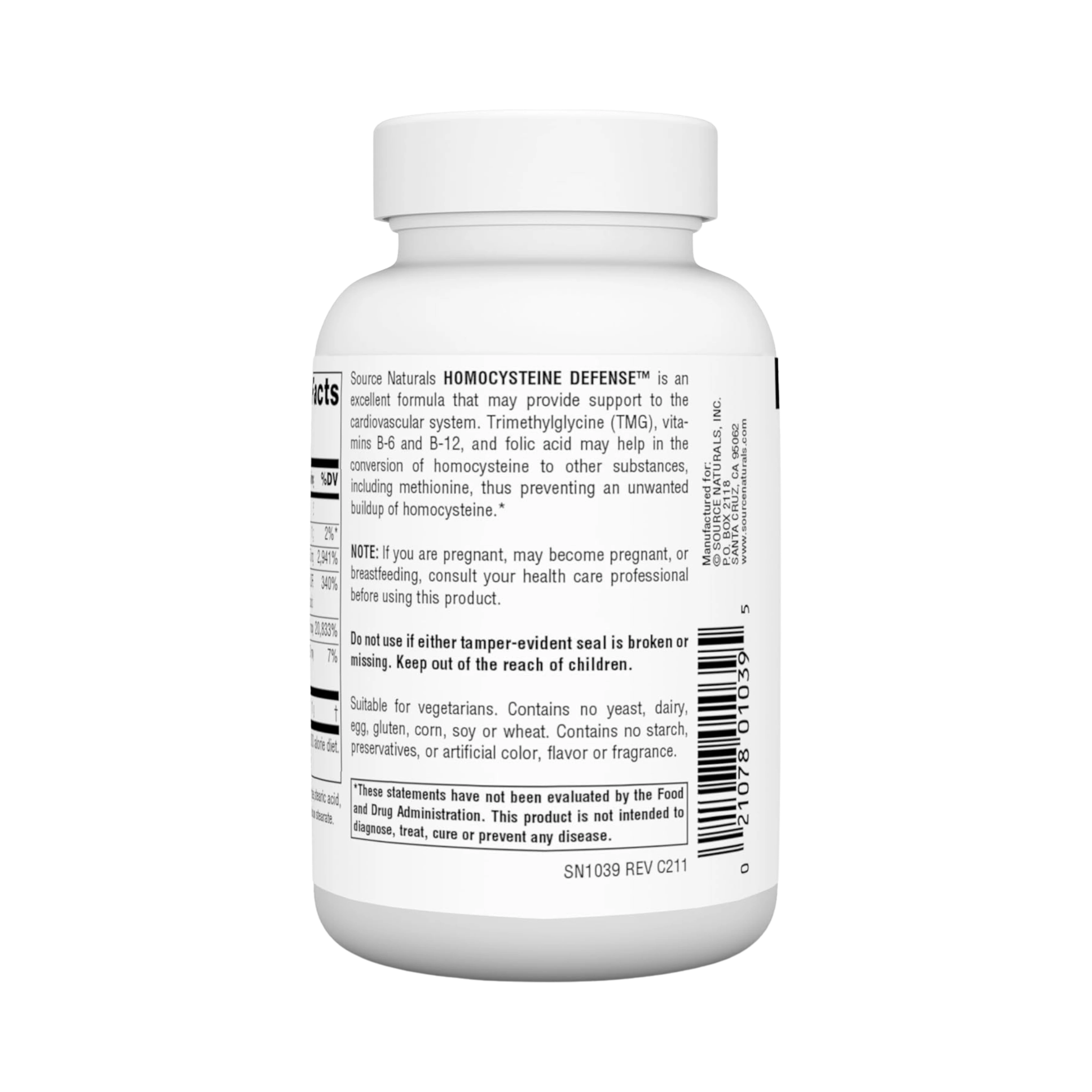 Source Naturals, Homocysteine Defense, 120 Tablets