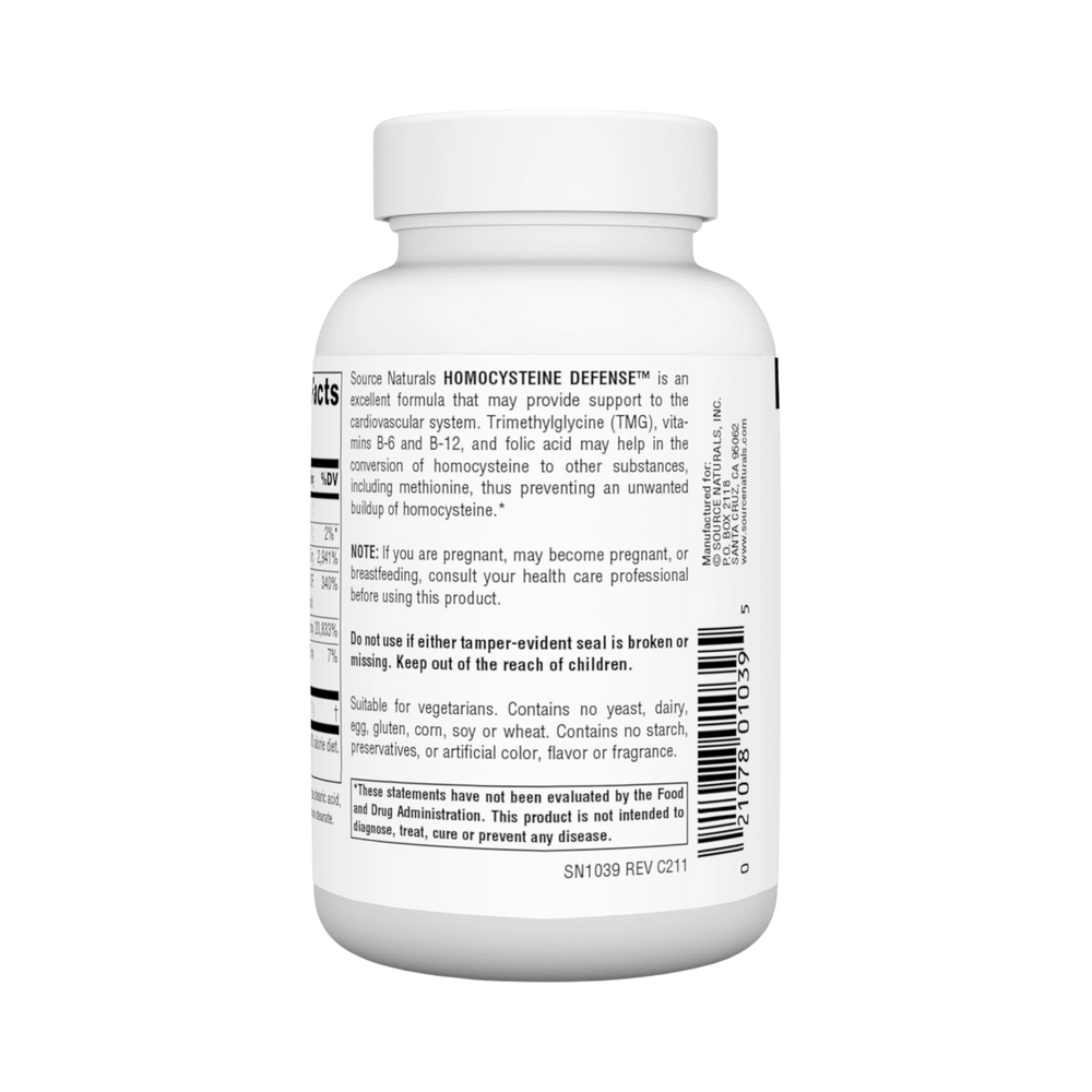 Source Naturals, Homocysteine Defense, 120 Tablets